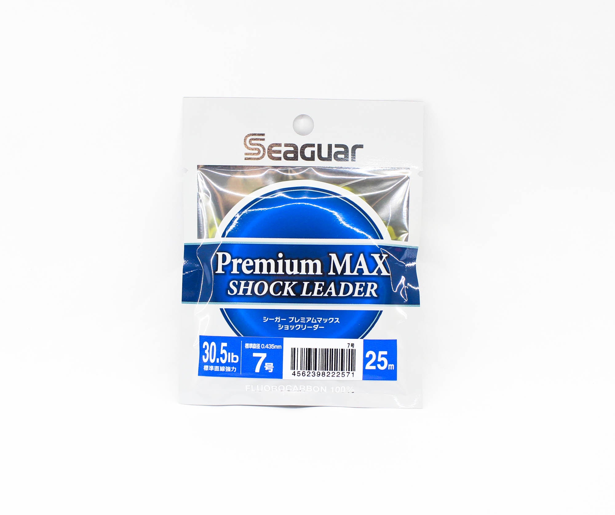 Seaguar Fluorocarbon Premium Max Shock Leader Line 25m Size 7 30.5lb (2571)