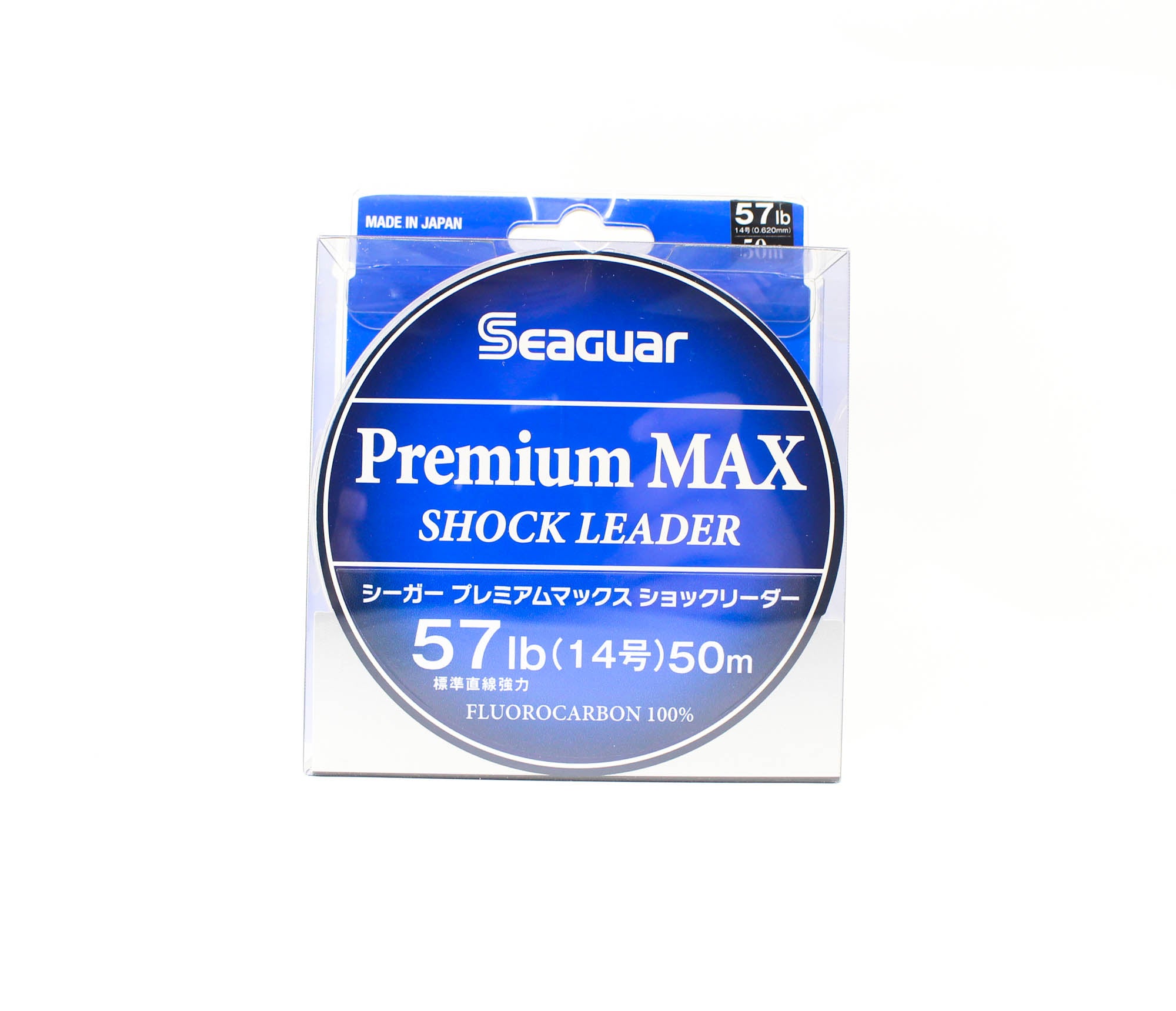 Seaguar Fluorocarbon Premium Max Shock Leader Line 50m Size 14 57lb (2601)