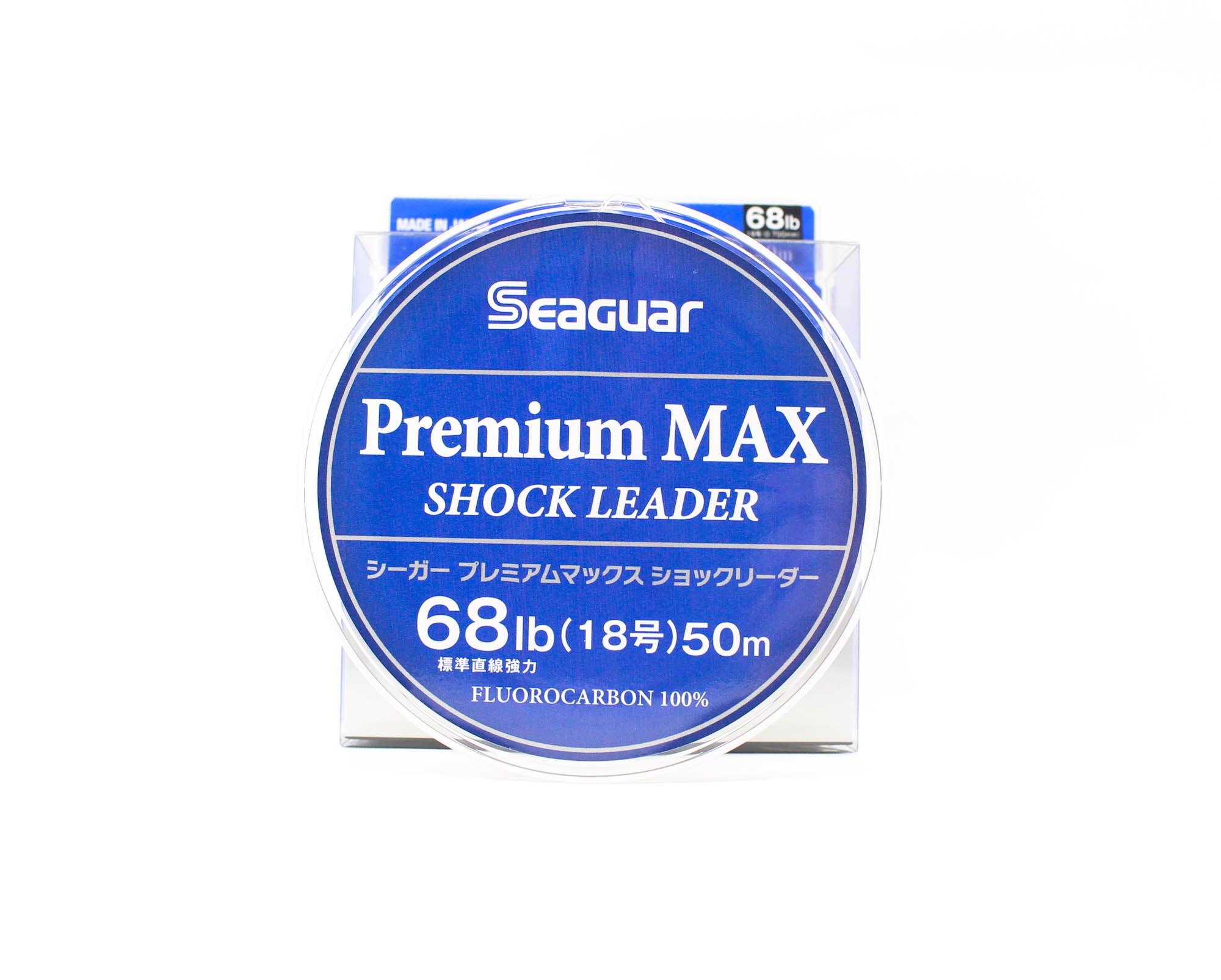 Seaguar Fluorocarbon Premium Max Shock Leader Line 50m Size 18 68lb (2618)