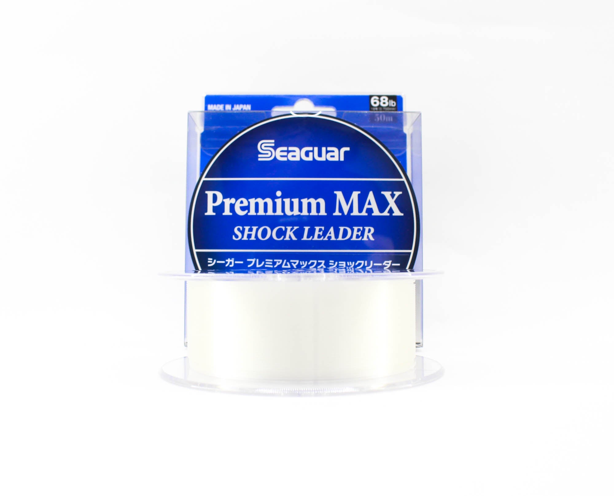 Seaguar Fluorocarbon Premium Max Shock Leader Line 50m Size 18 68lb (2618)