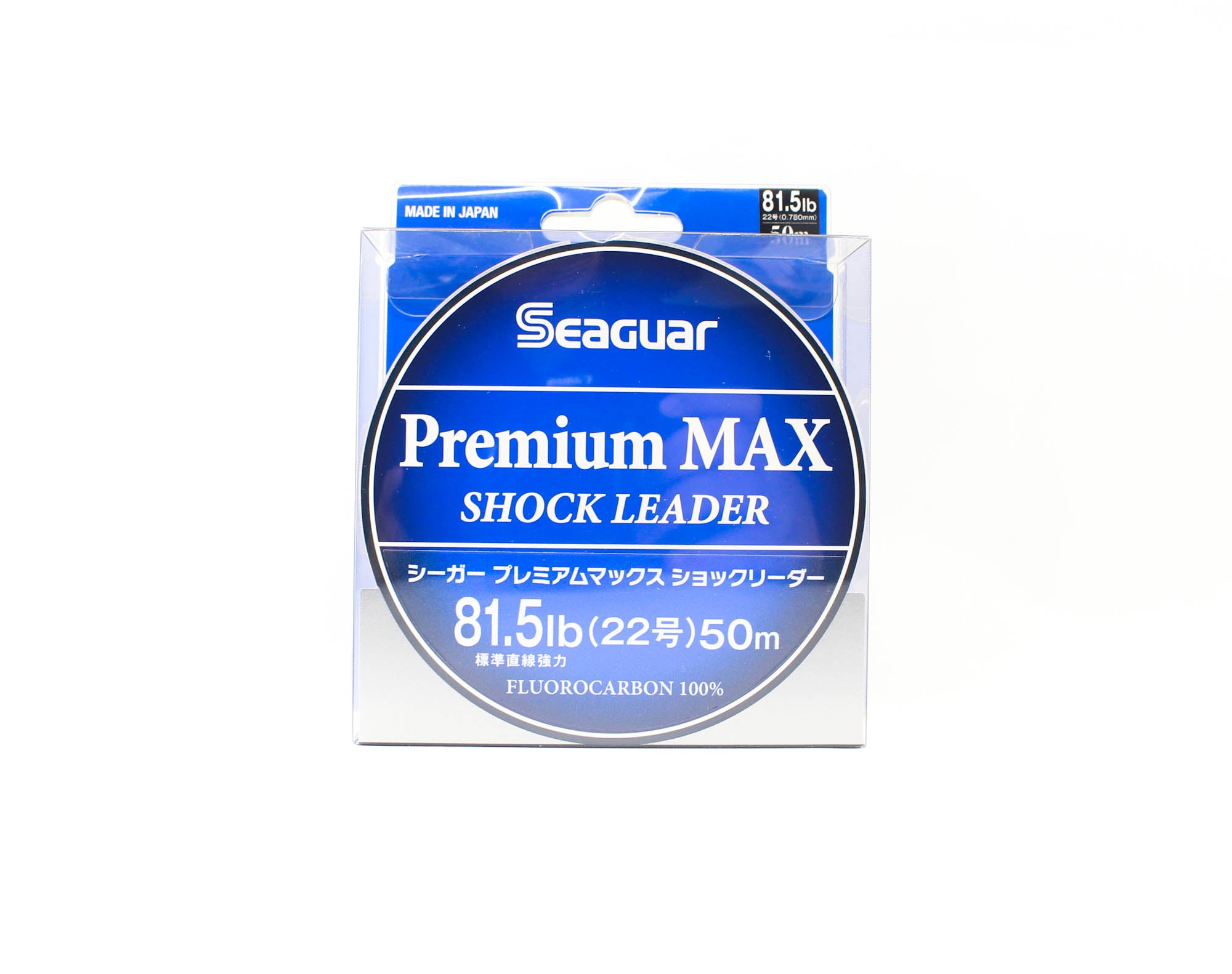 Seaguar Fluorocarbon Premium Max Shock Leader Line 50m Size 22 81.5lb (2625