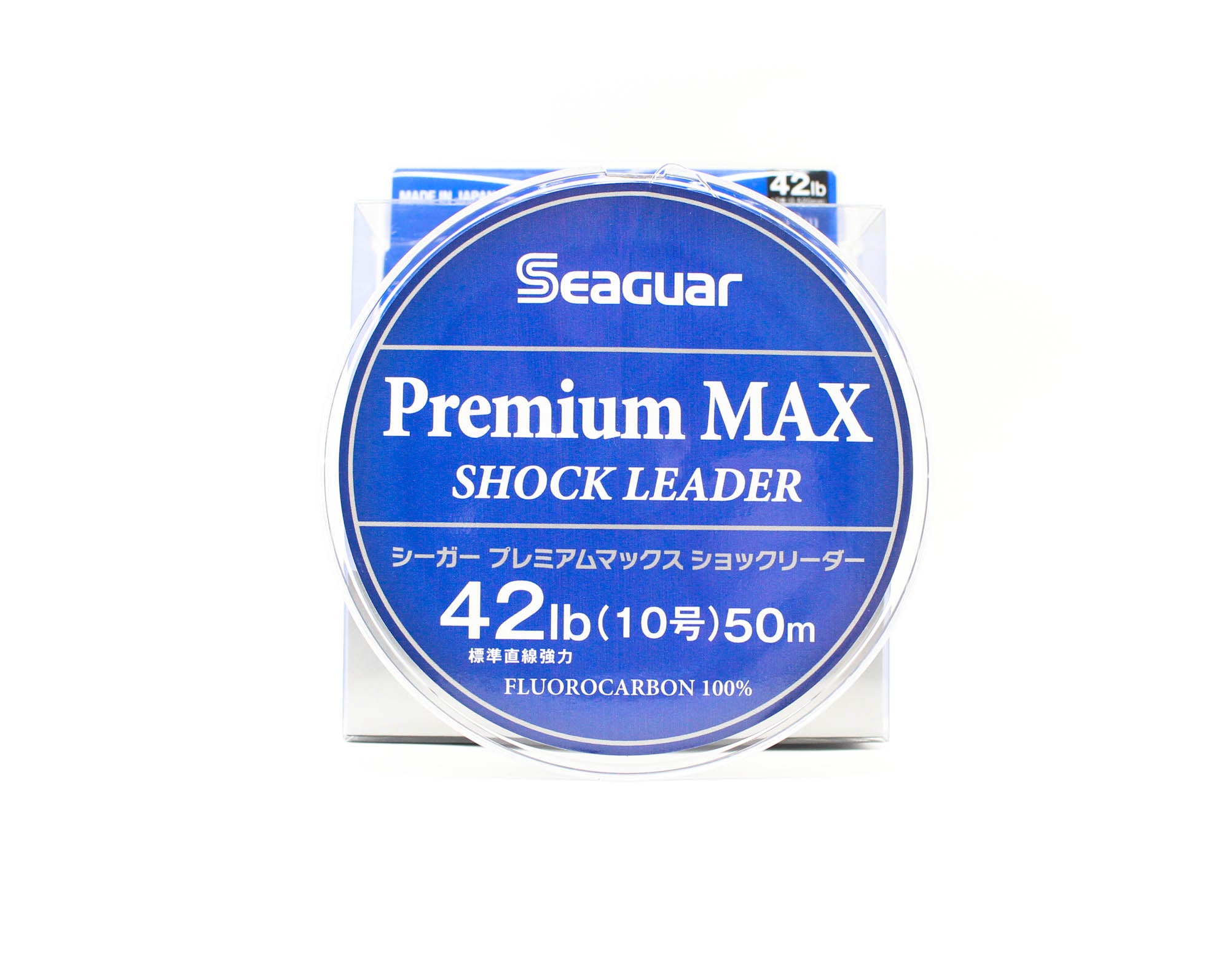 Seaguar Fluorocarbon Premium Max Shock Leader Line 50m Size 10 42lb (2632)