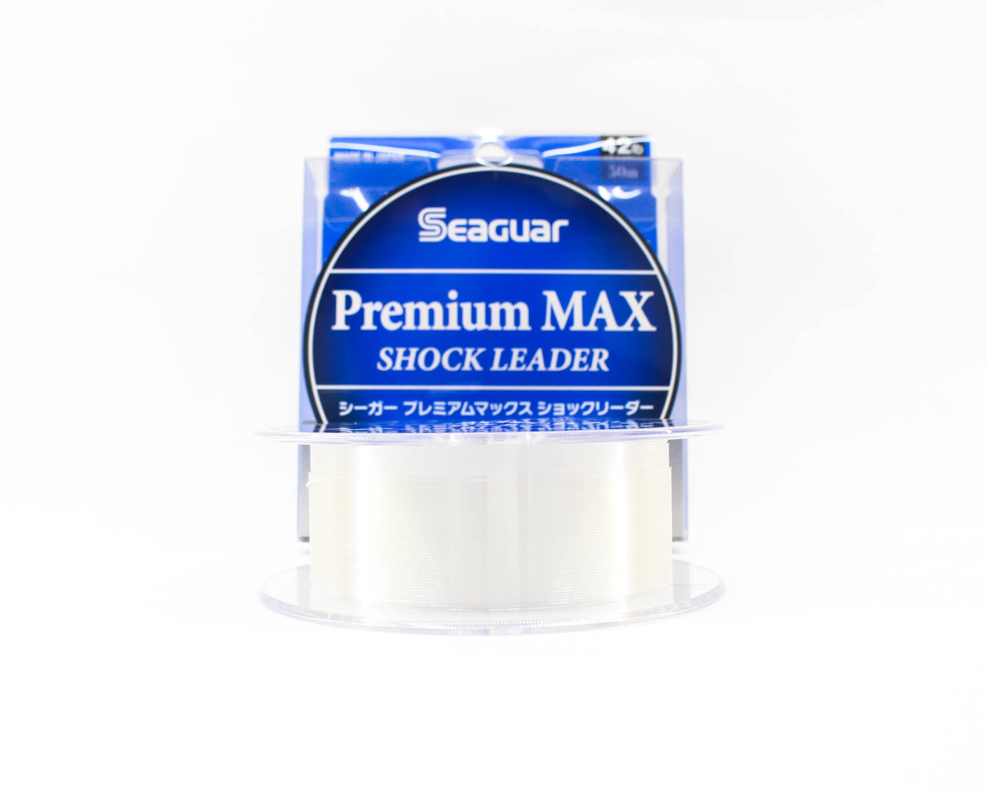 Seaguar Fluorocarbon Premium Max Shock Leader Line 50m Size 10 42lb (2632)