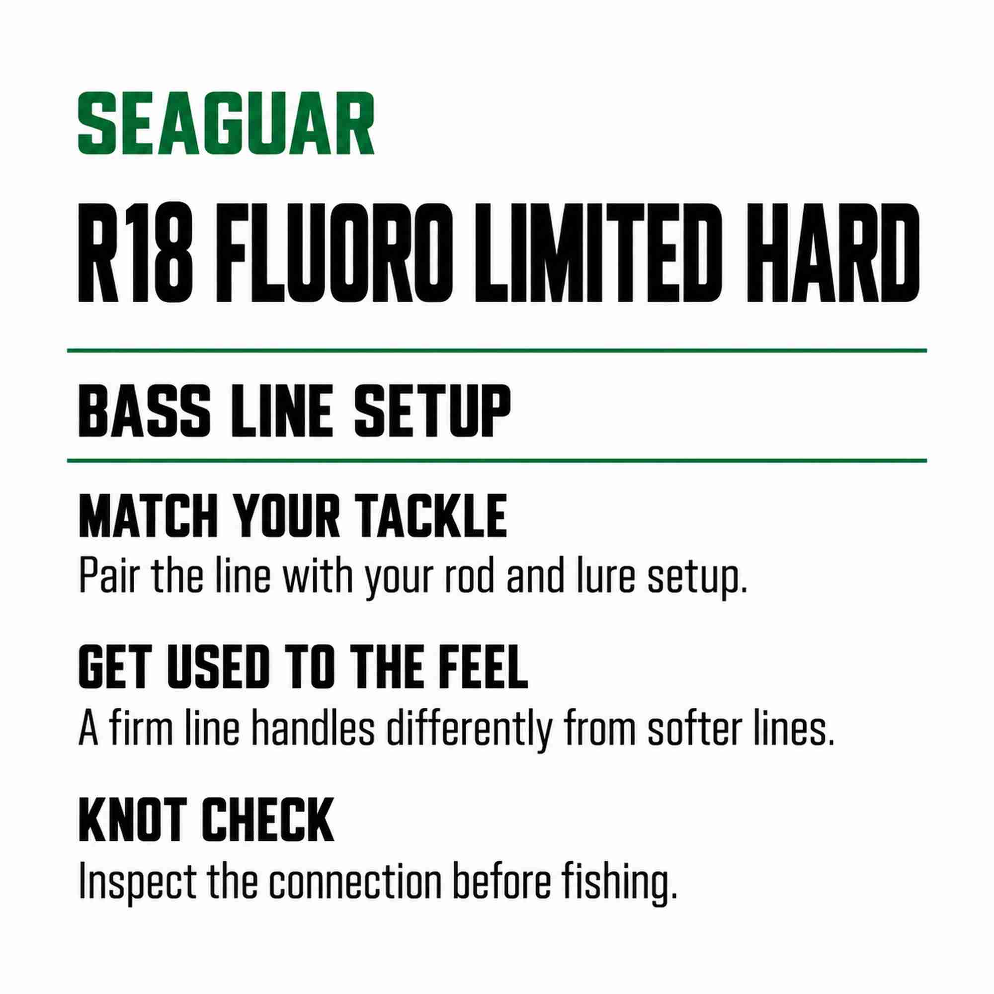 Seaguar Fluorocarbon R18 Fluoro Limited Hard 80m 14lb (3189)