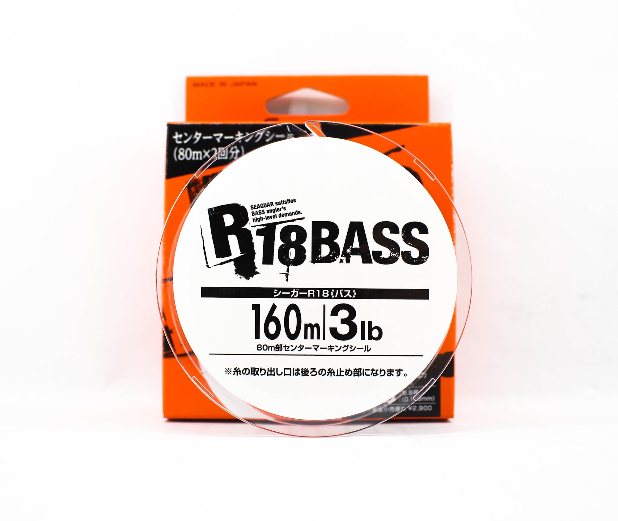 Seaguar Fluorocarbon R18 Bass Line 160m 3lb-0.148mm (3325)