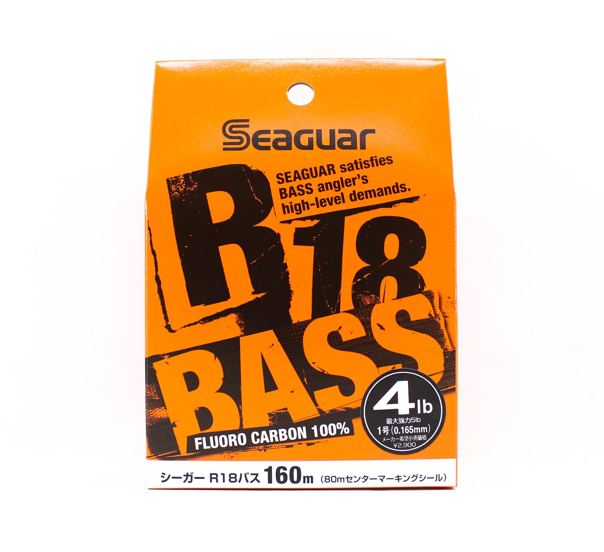 Seaguar Fluorocarbon R18 Bass Line 160m 4lb-0.165mm (3332)