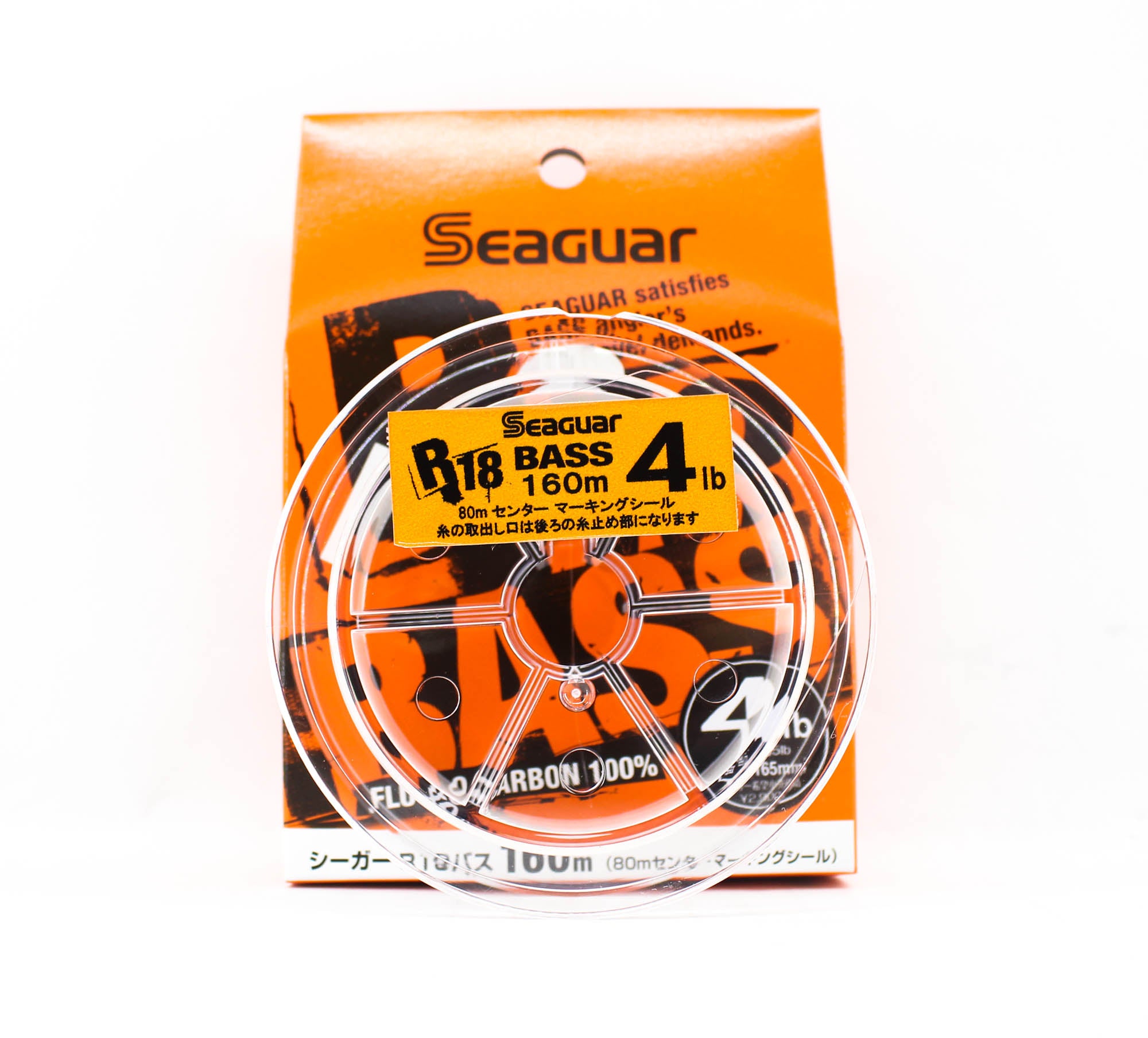 Seaguar Fluorocarbon R18 Bass Line 160m 4lb-0.165mm (3332)