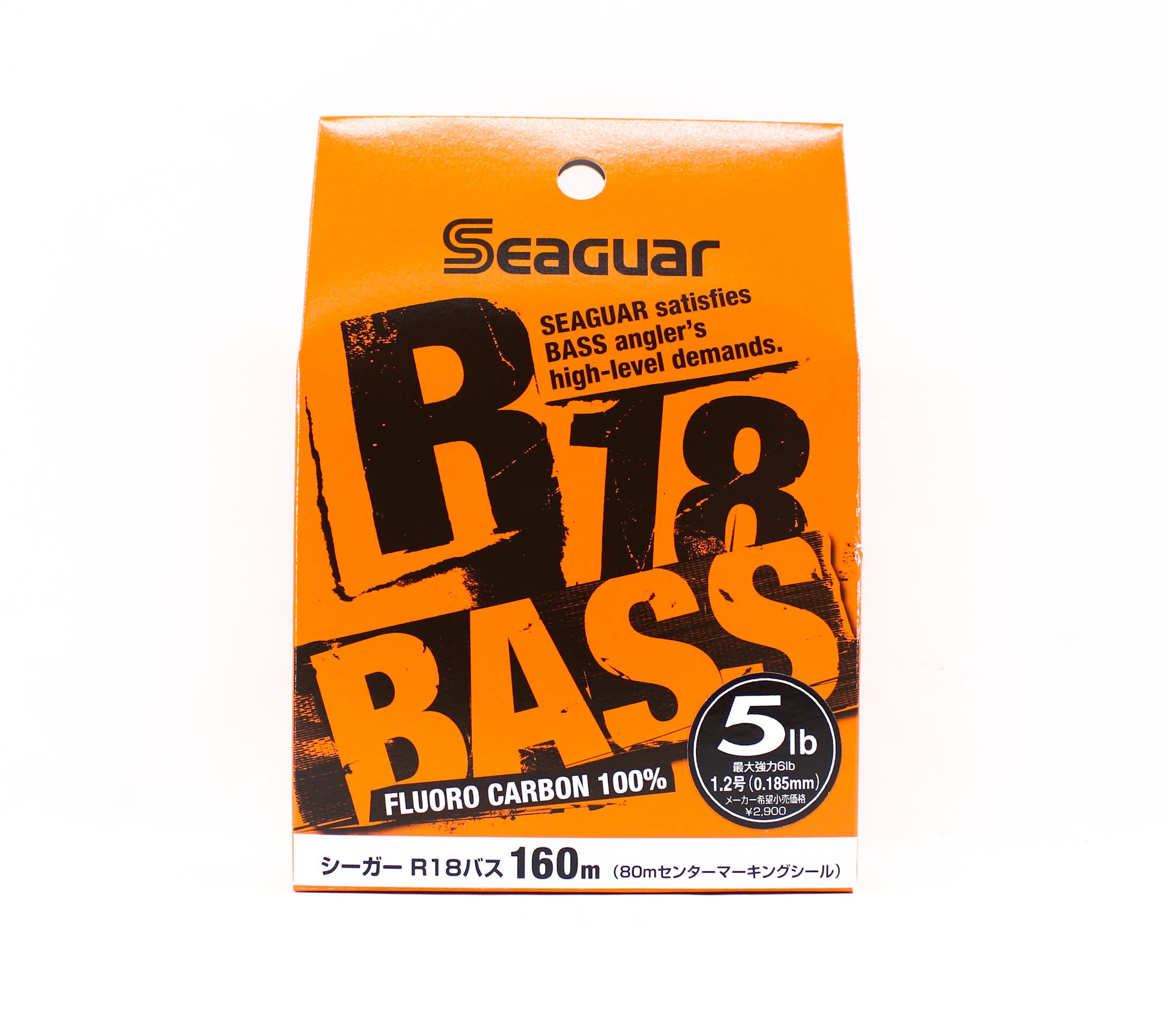 Seaguar Fluorocarbon R18 Bass Line 160m 5lb-0.185mm (3349)