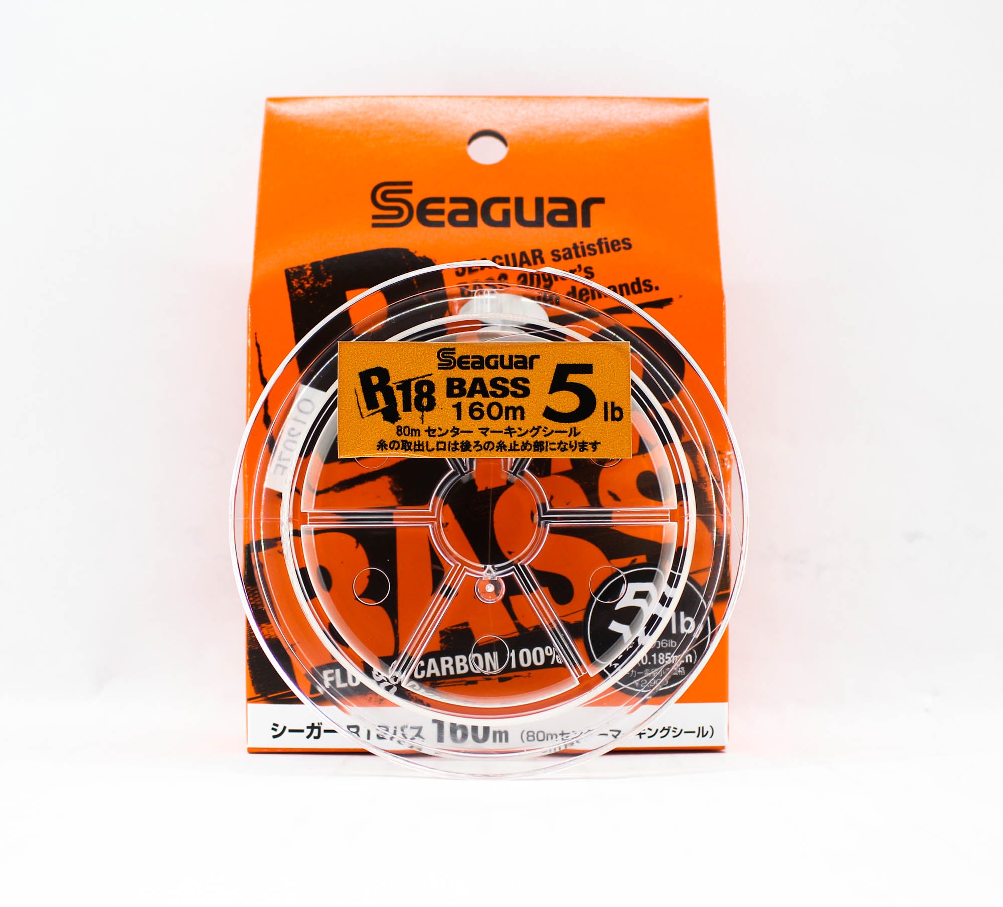 Seaguar Fluorocarbon R18 Bass Line 160m 5lb-0.185mm (3349)