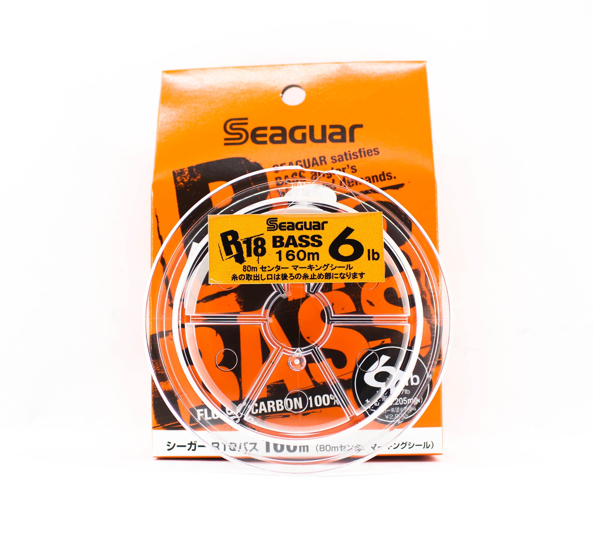 Seaguar Fluorocarbon R18 Bass Line 160m 6lb-0.205mm (3356)