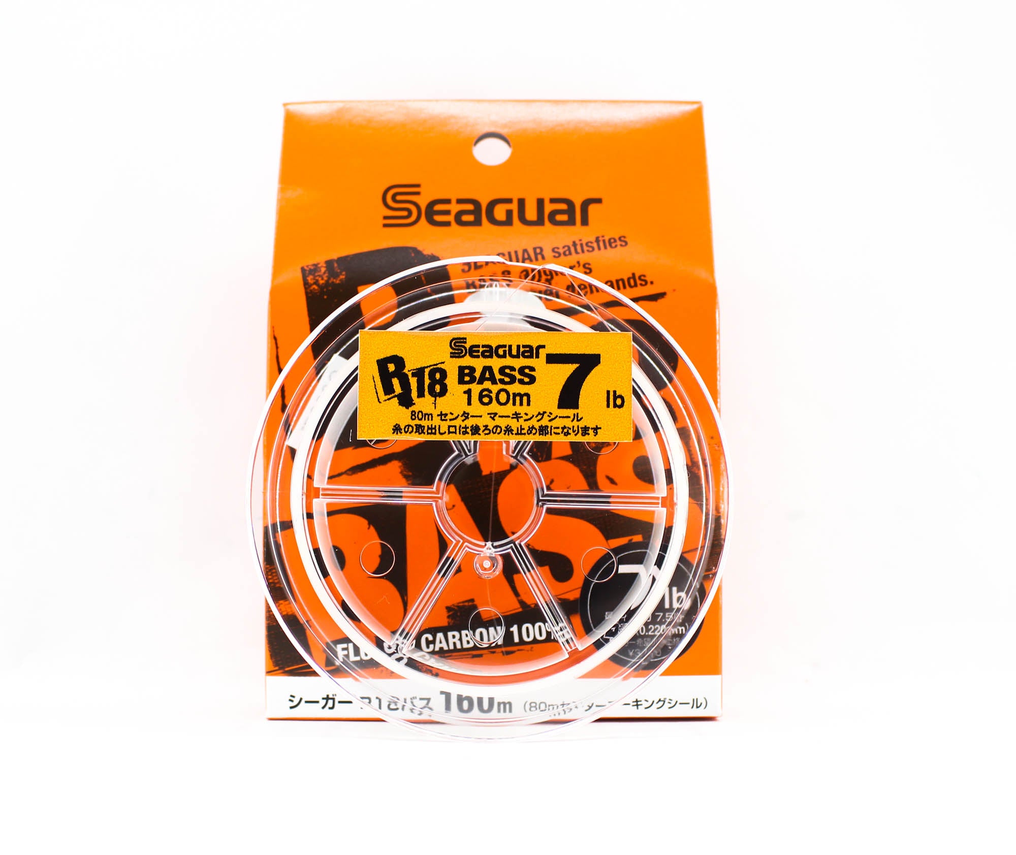 Seaguar Fluorocarbon R18 Bass Line 160m 7lb-0.22mm (3363)