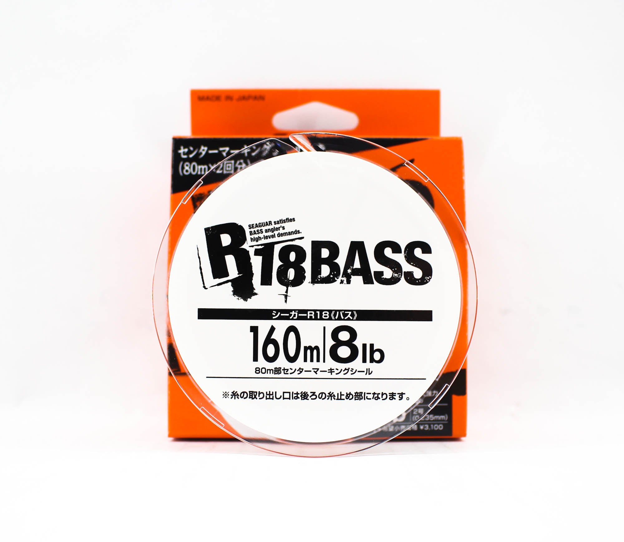 Seaguar Fluorocarbon R18 Bass Ligne 160m 8lb-0.235mm (3370 Seaguar Fluorocarbon R18 Bass Ligne 160m 8lb-0.235mm (3370
