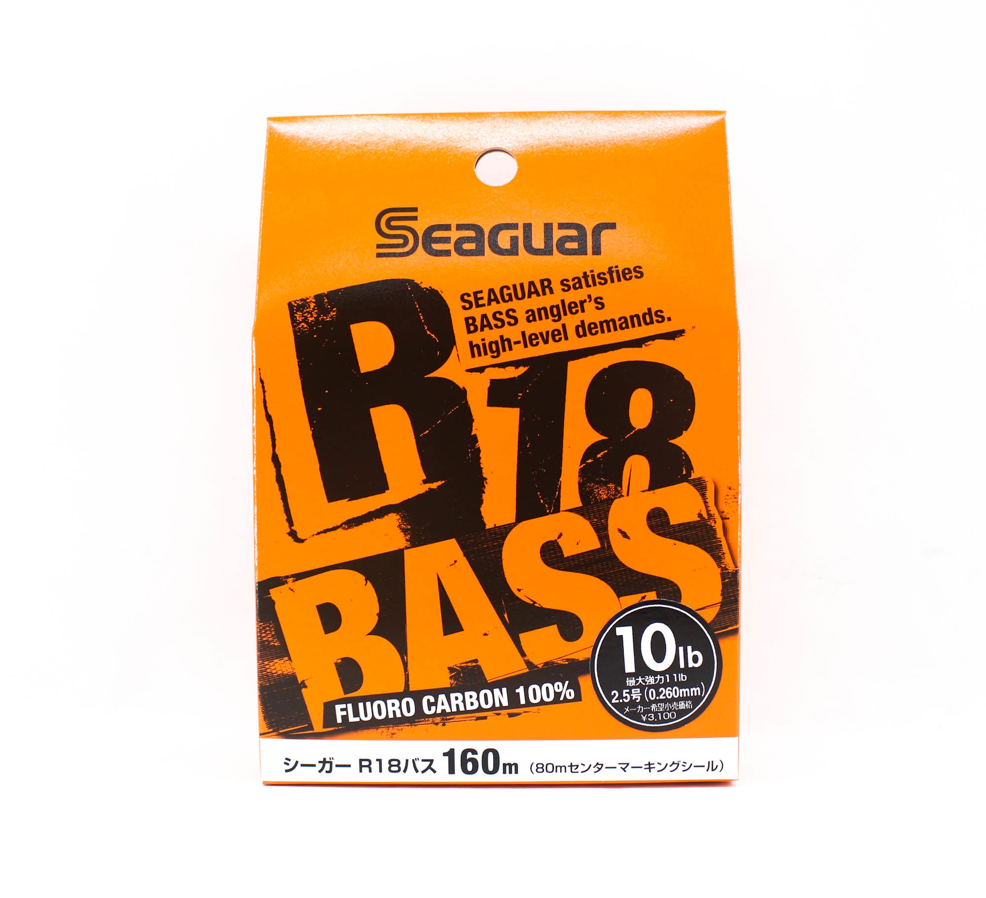 Seaguar Fluorocarbon R18 Bass Line 160m 10lb-0.26mm (3387)