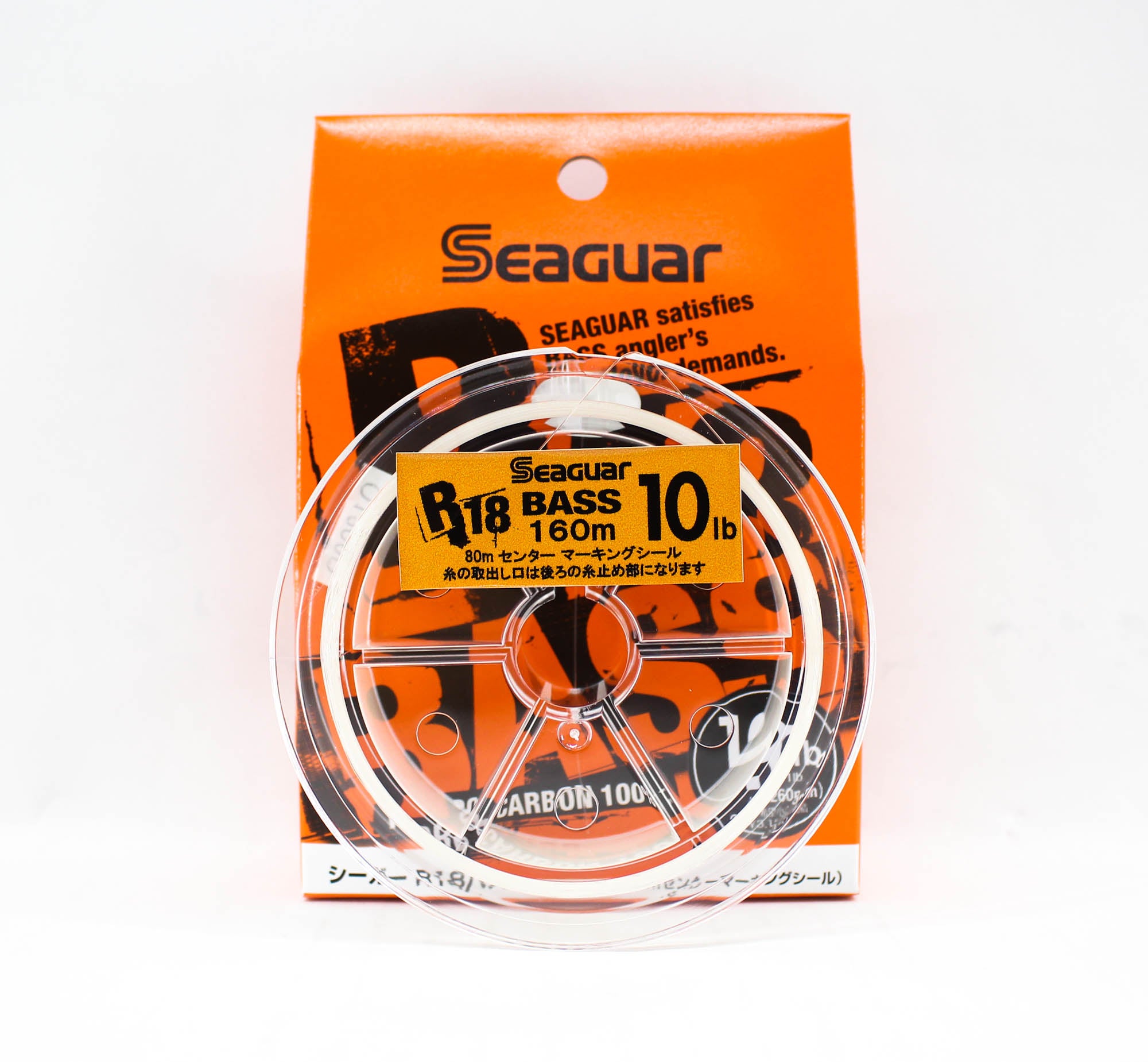Seaguar Fluorocarbon R18 Bass Line 160m 10lb-0.26mm (3387)