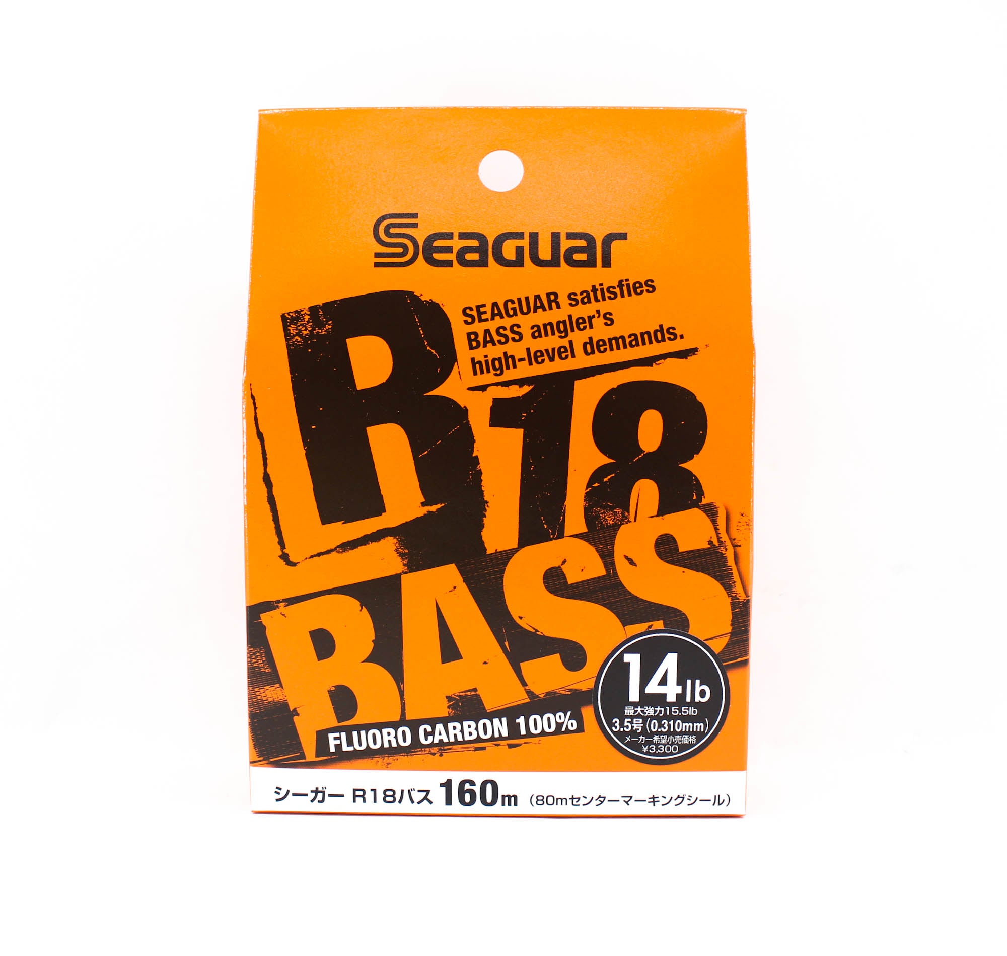 Seaguar Fluorocarbon R18 Bass Line 160m 14lb-0.31mm (3400)