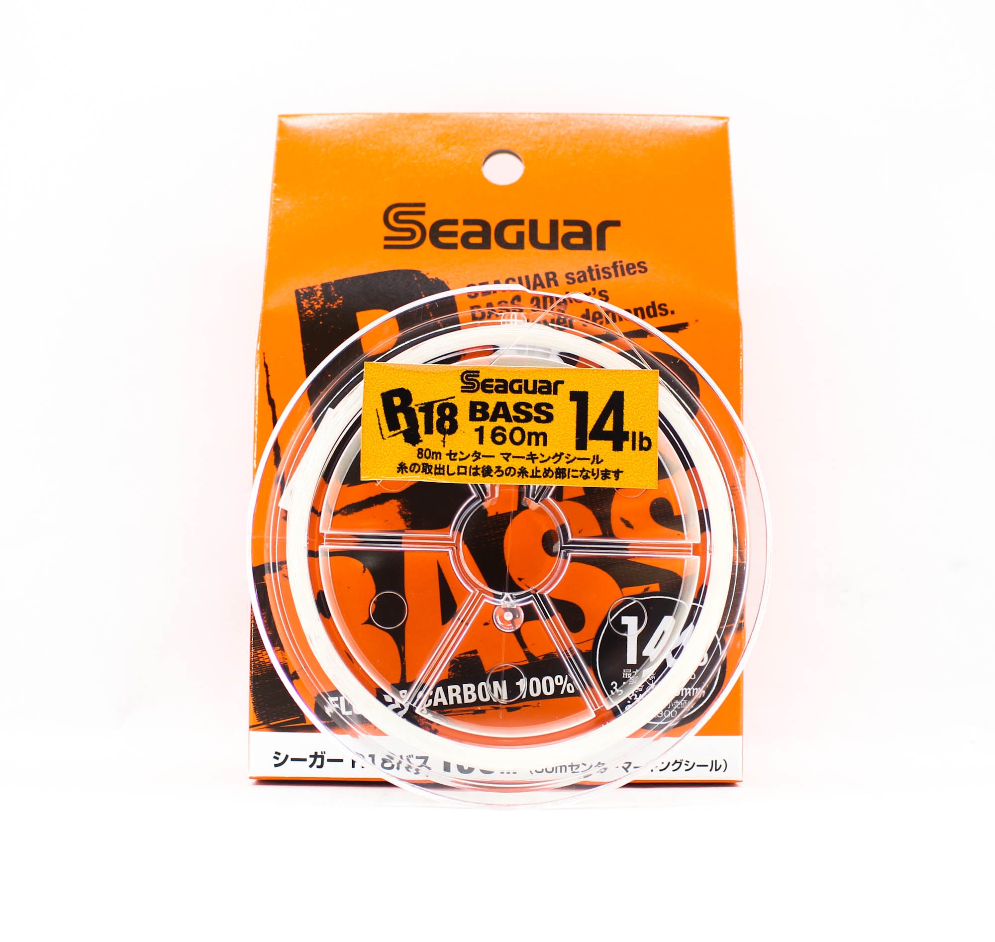 Seaguar Fluorocarbon R18 Bass Line 160m 14lb-0.31mm (3400)