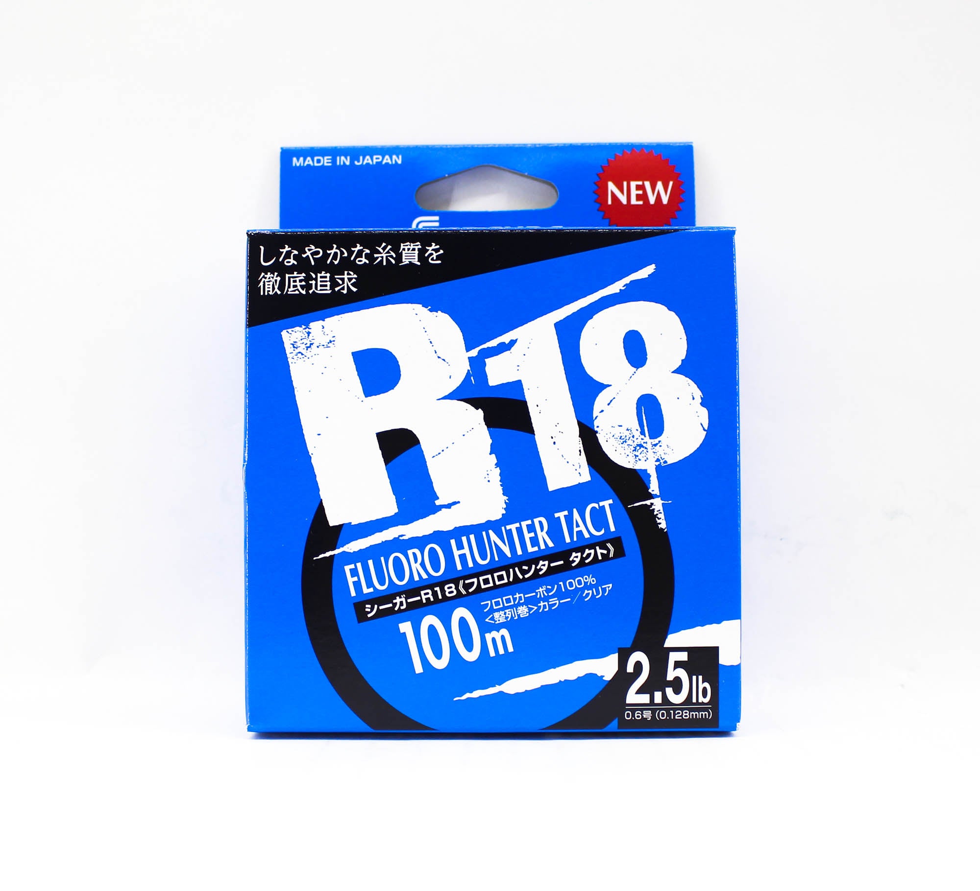 Seaguar Fluorocarbon R18 Fluoro Hunter Line 100m 2.5lb-0.128mm (3974)