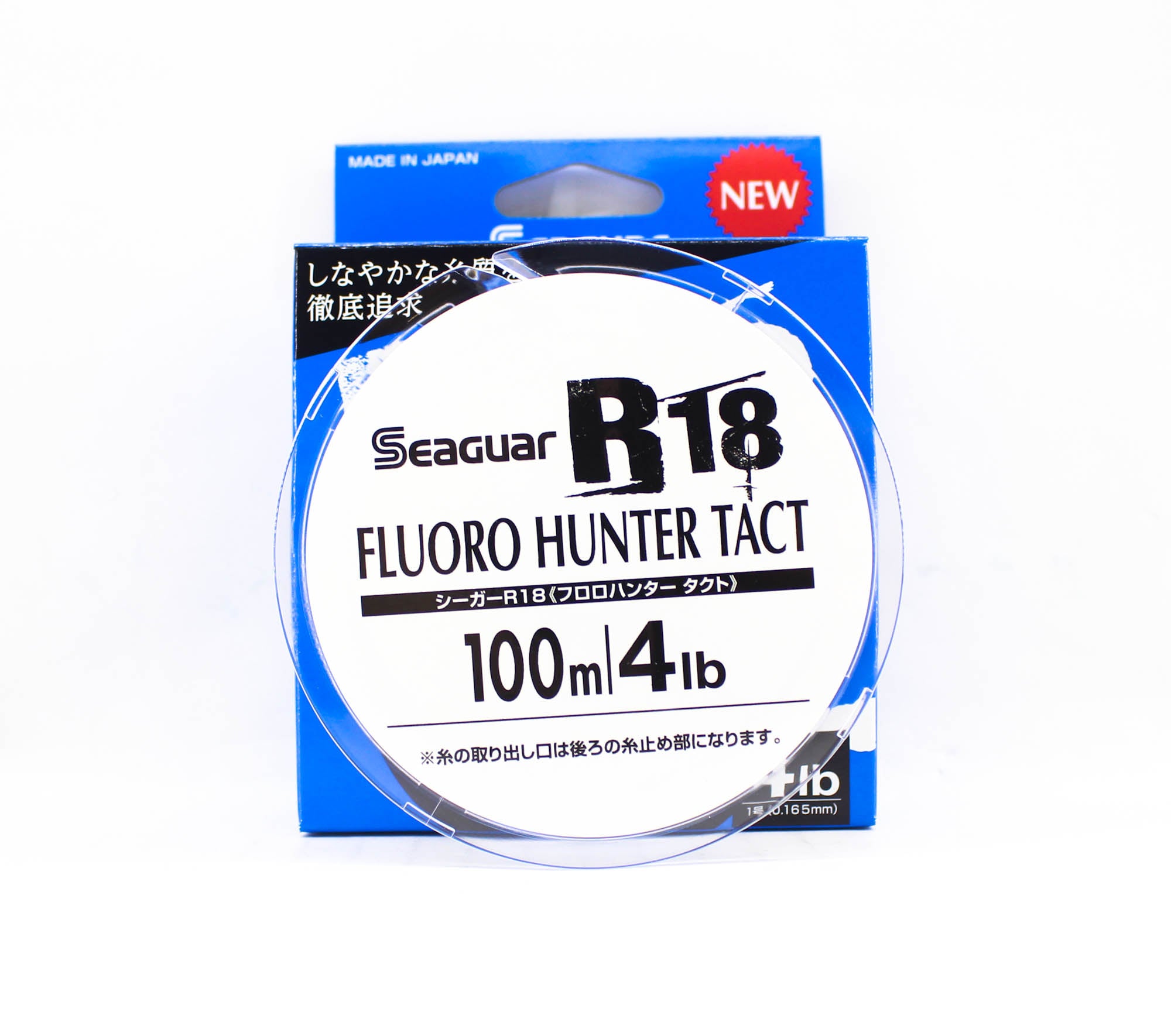 Seaguar Fluorocarbon R18 Fluoro Hunter Line 100m 4lb-0.165mm (3998)