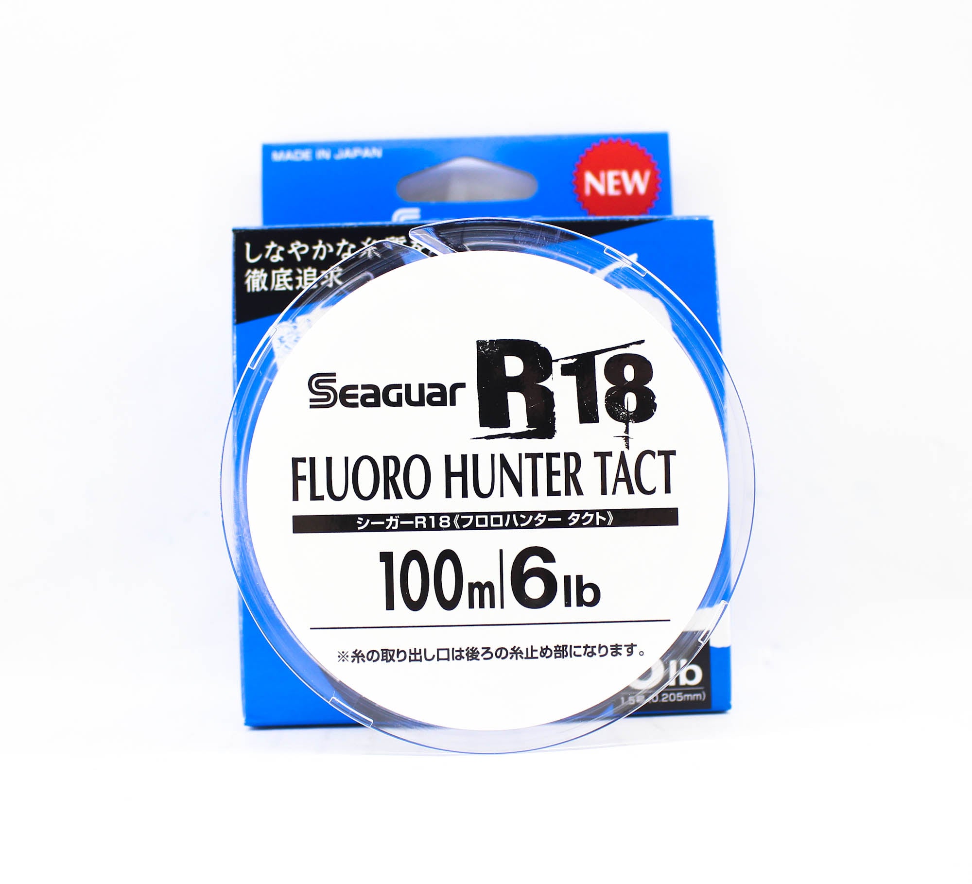 Seaguar Fluorocarbon R18 Fluoro Hunter Line 100m 6lb-0.205mm (4018)