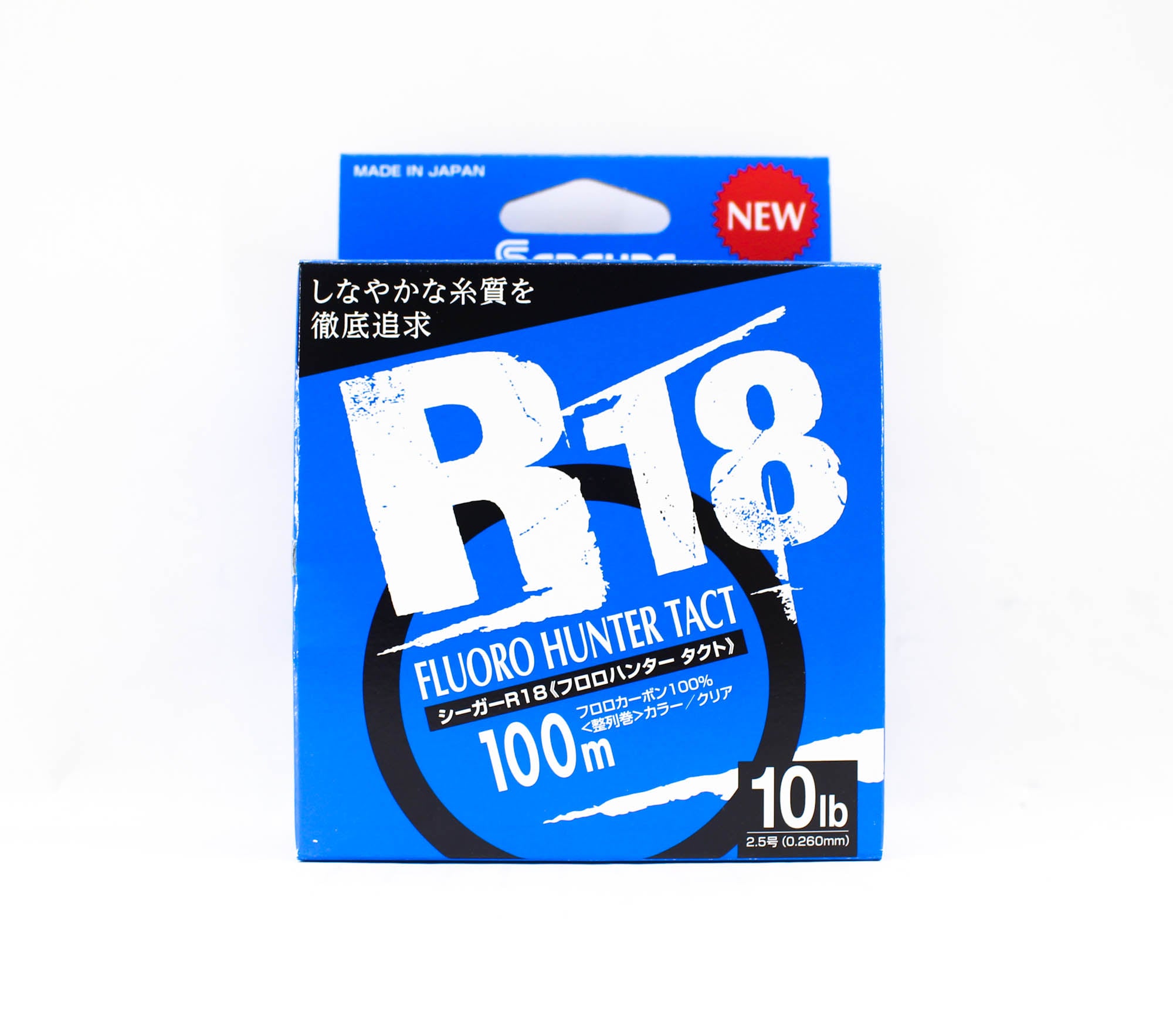 Seaguar Fluorocarbon R18 Fluoro Hunter Line 100m 10lb-0.26mm (4032)