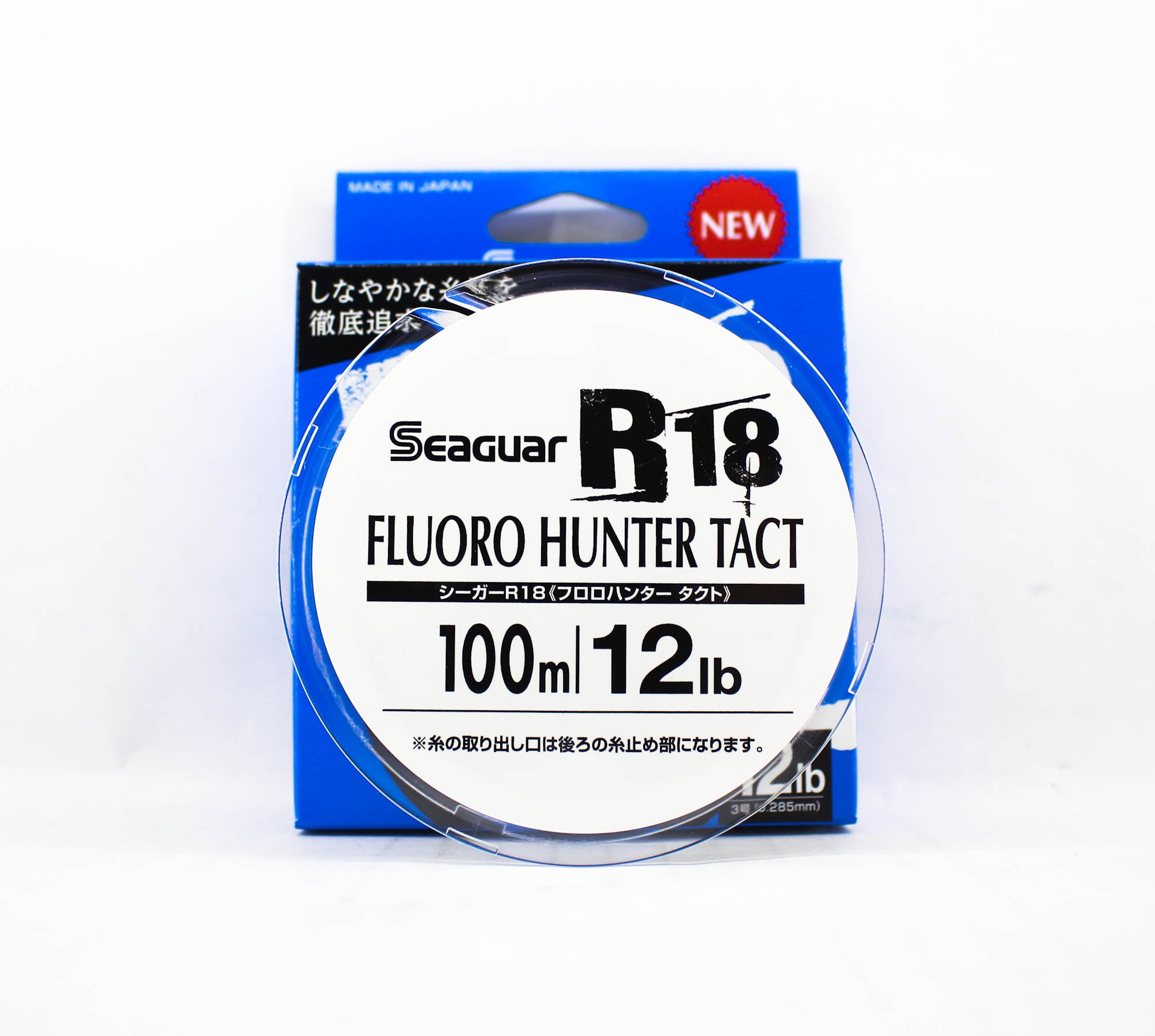 Seaguar Fluorocarbon R18 Fluoro Hunter Line 100m 12lb-0.285mm (4049)