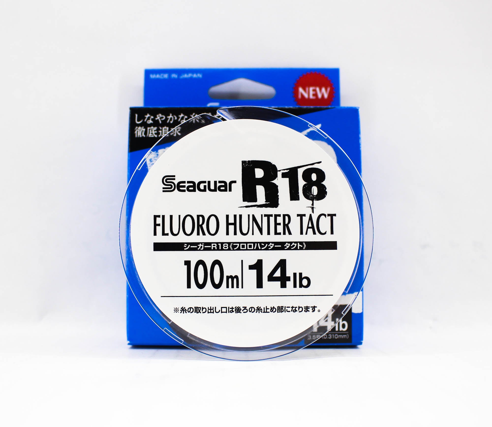 Seaguar Fluorocarbon R18 Fluoro Hunter Line 100m 14lb-0.31mm (4056)