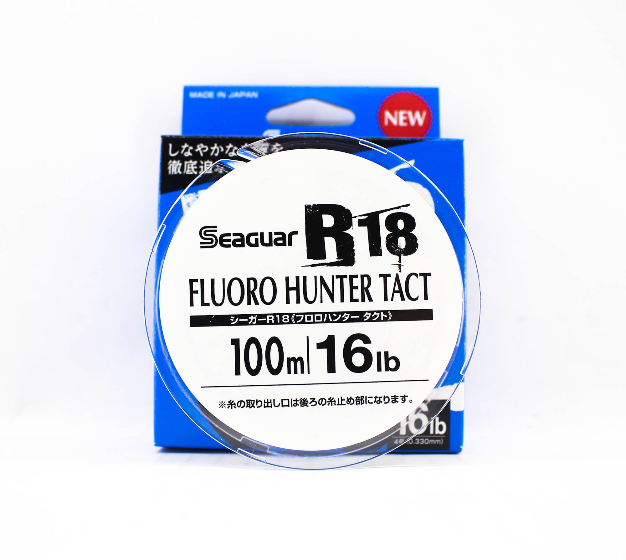 Seaguar Fluorocarbon R18 Fluoro Hunter Line 100m 16lb-0.33mm (4063)