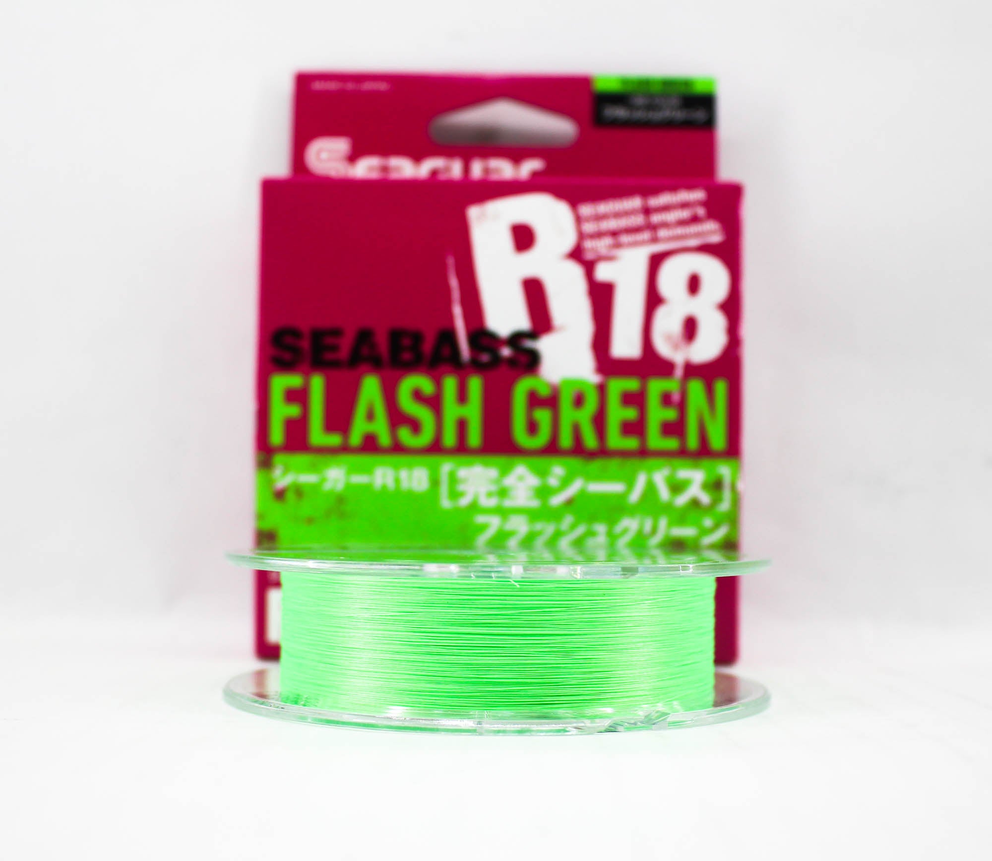 Seaguar P.E Line R18 Seabass 150m Size 0.6 11lb Flash Green (8139)