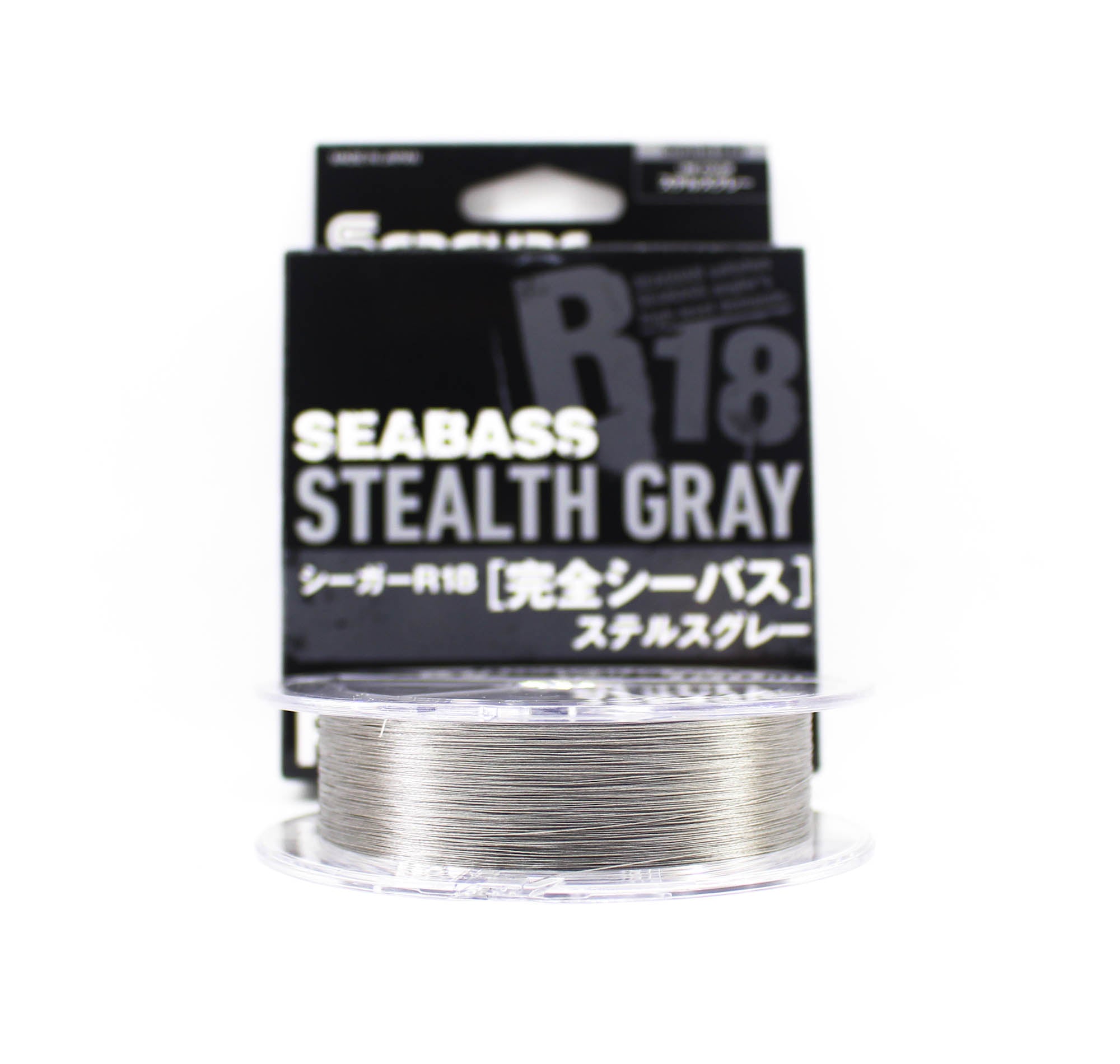 Seaguar P.E Line R18 Seabass 150m Size 0.8 15lb Stealth Gray (8245)