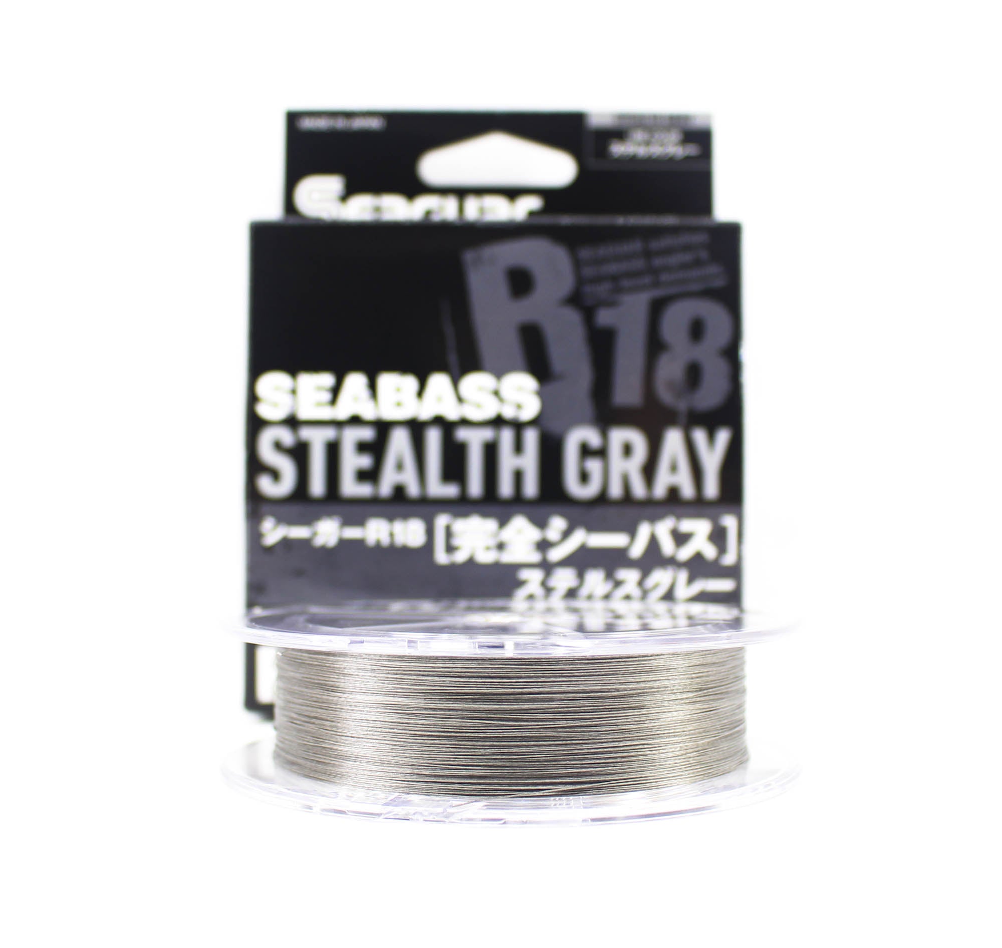 Seaguar P.E Line R18 Seabass 150m Size 1.2 22lb Stealth Gray (8269)