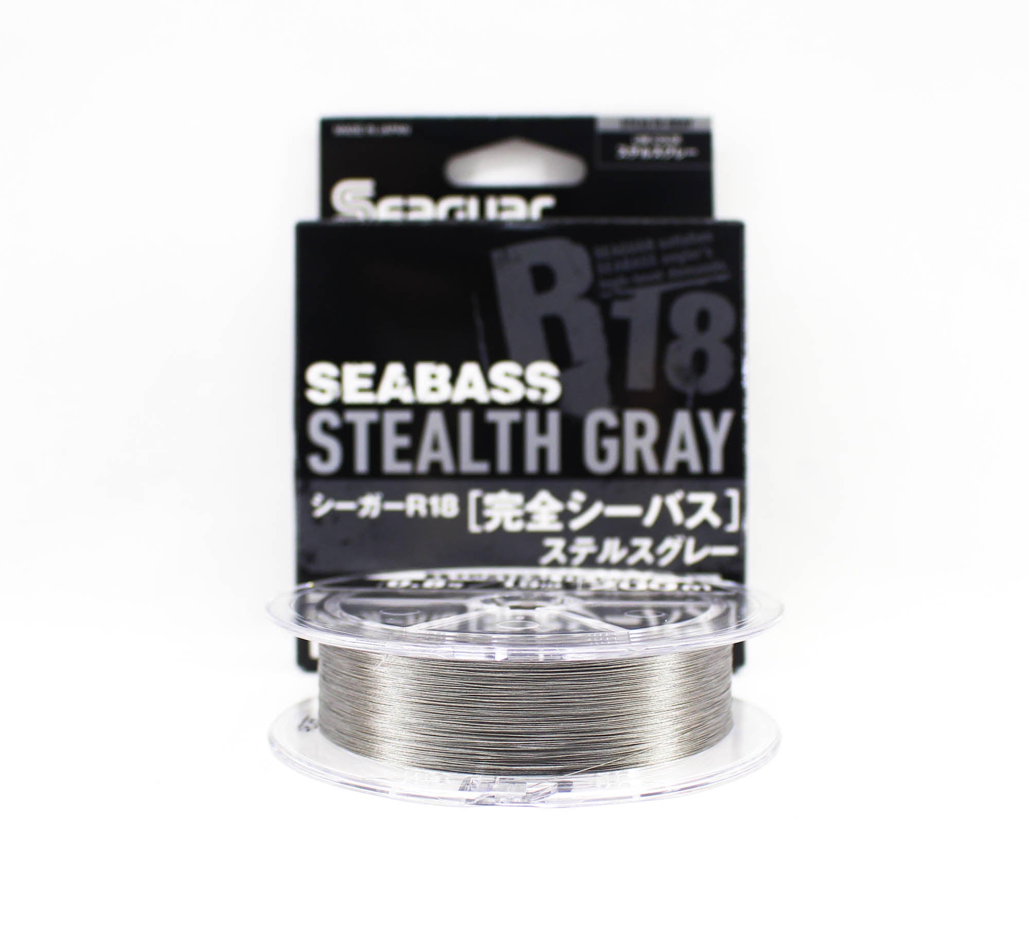 Seaguar P.E Line R18 Seabass 200m Size 0.8 15lb Stealth Gray (8290)