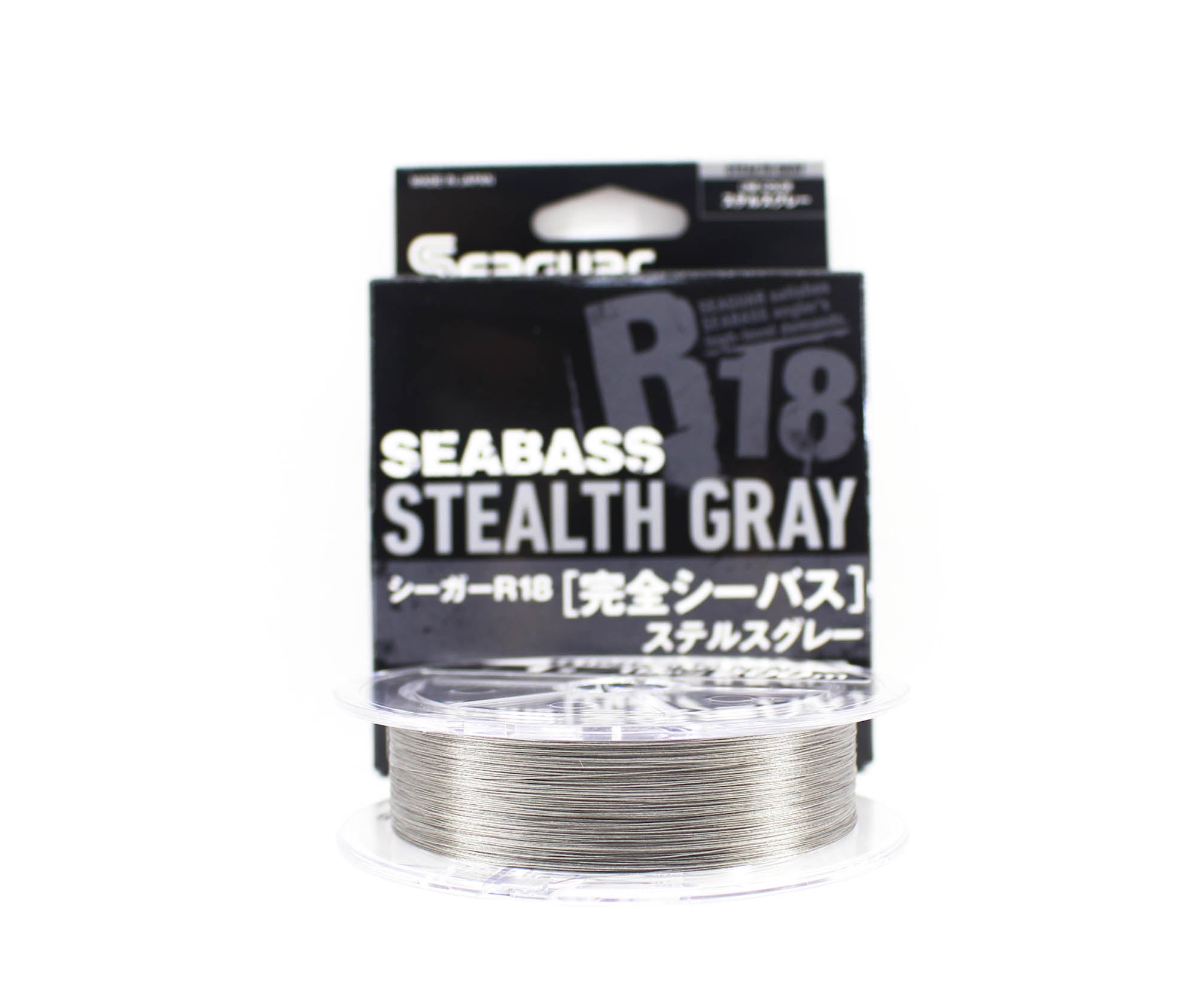Seaguar P.E Line R18 Seabass 200m Size 1.0 19lb Stealth Gray (8306)