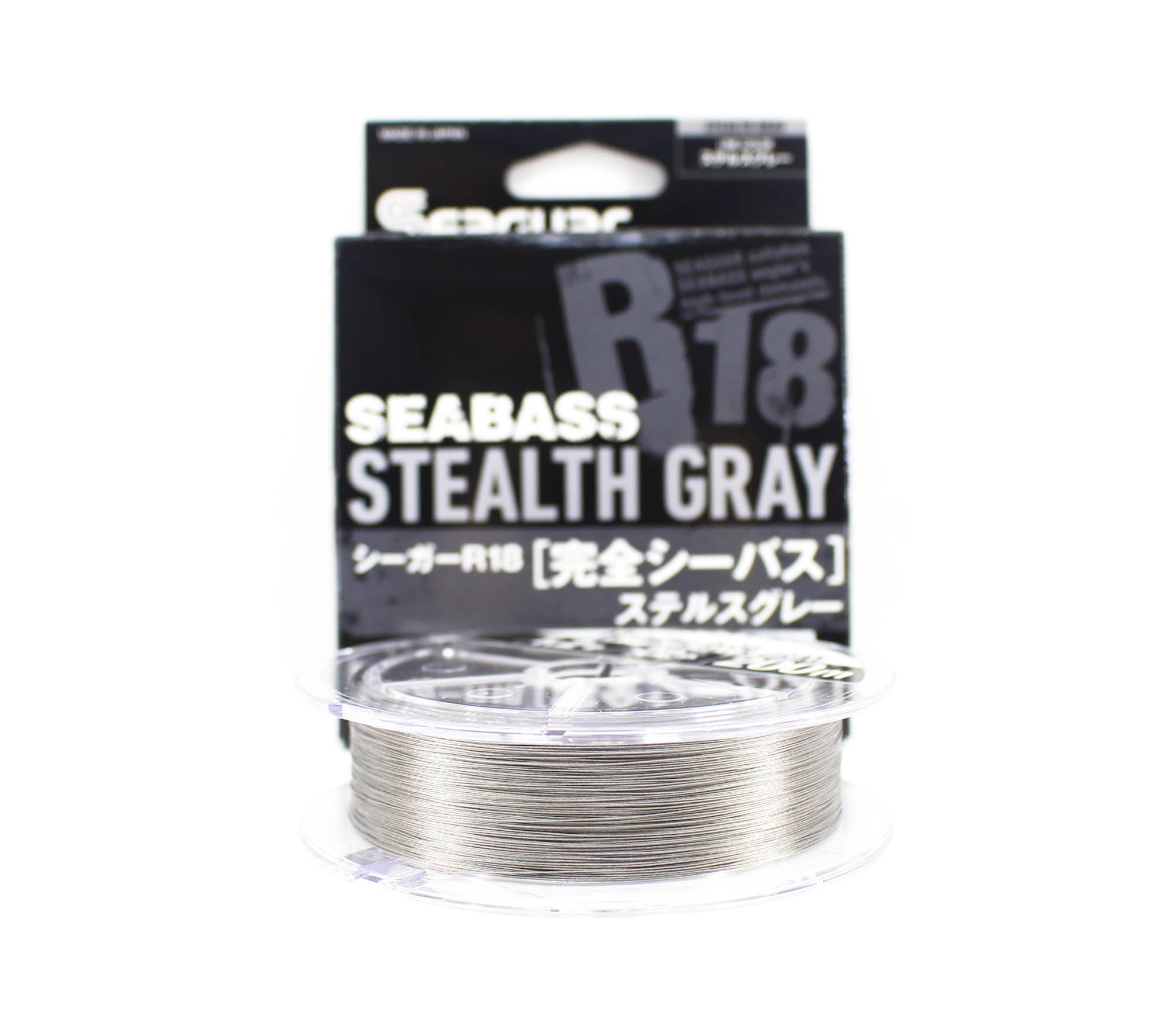 Seaguar P.E Line R18 Seabass 200m Size 1.2 22lb Stealth Gray (8313)