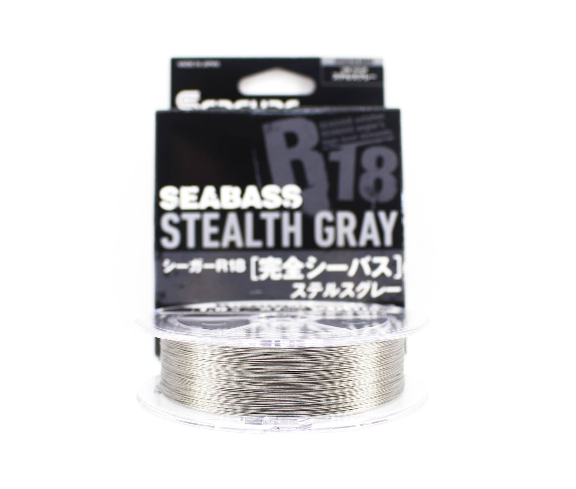 Seaguar P.E Line R18 Seabass 200m Size 1.5 27lb Stealth Gray (8320)