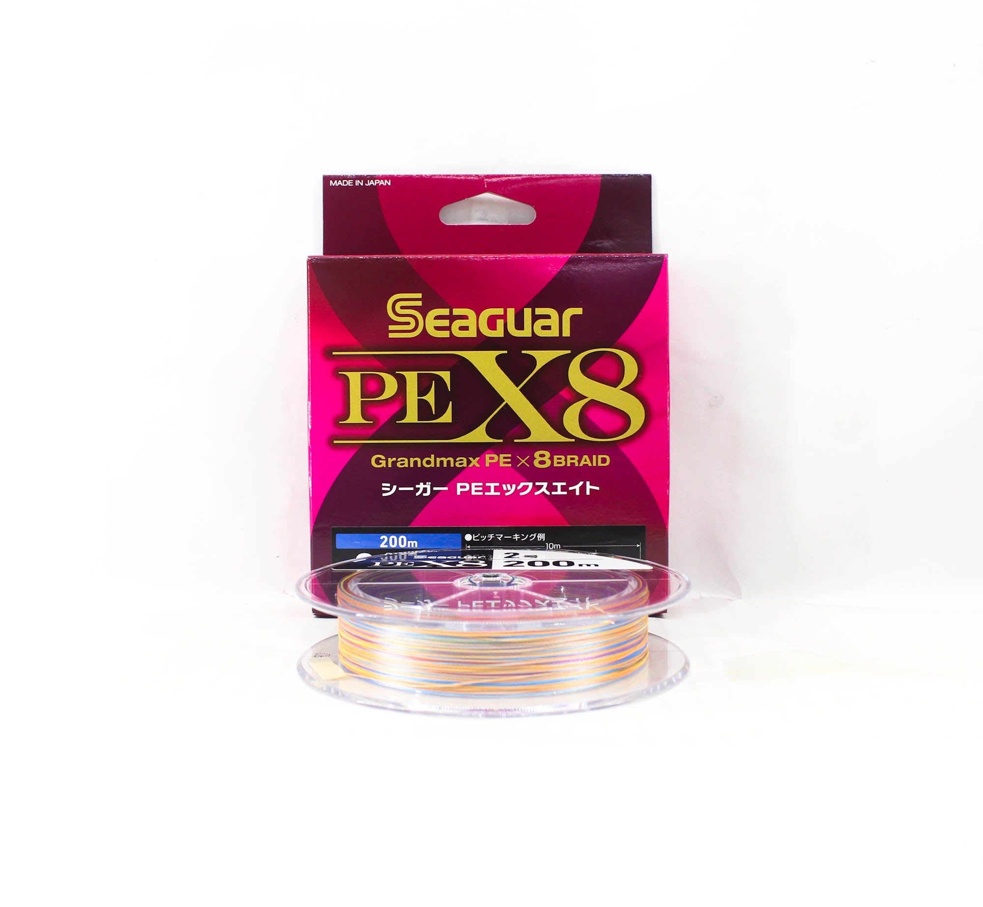 Seaguar P.E Line Grand Max X8 200m Size 2 35lb Multi (8412)