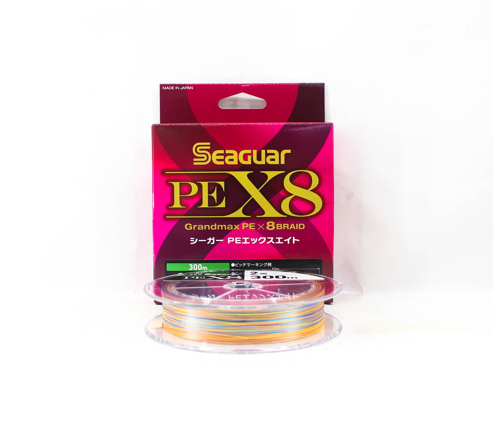 Seaguar P.E Line Grand Max X8 300m Size 2 35lb Multi (8481)