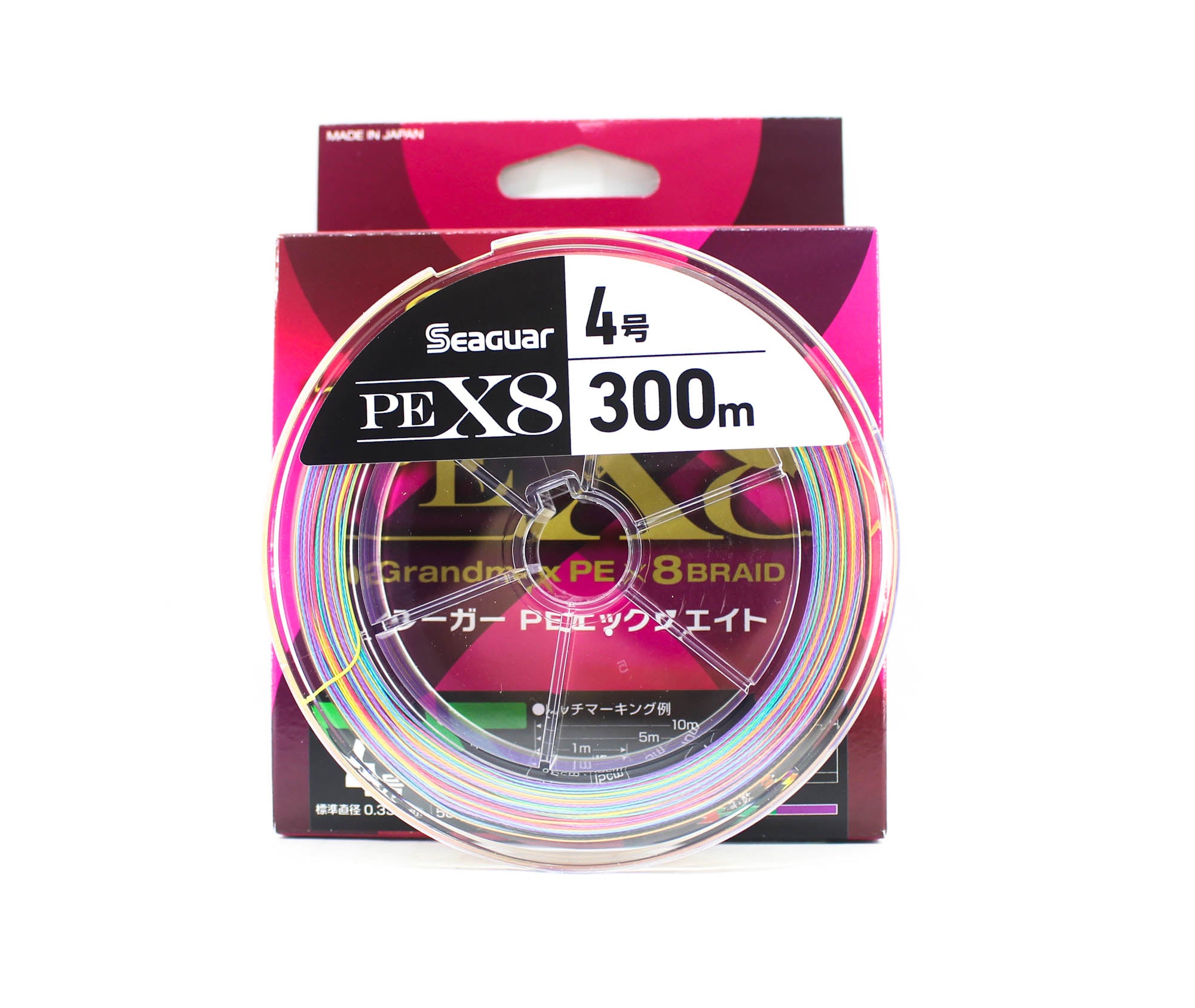 Seaguar P.E Line Grand Max X8 300m Size 4 62lb Multi (8511)
