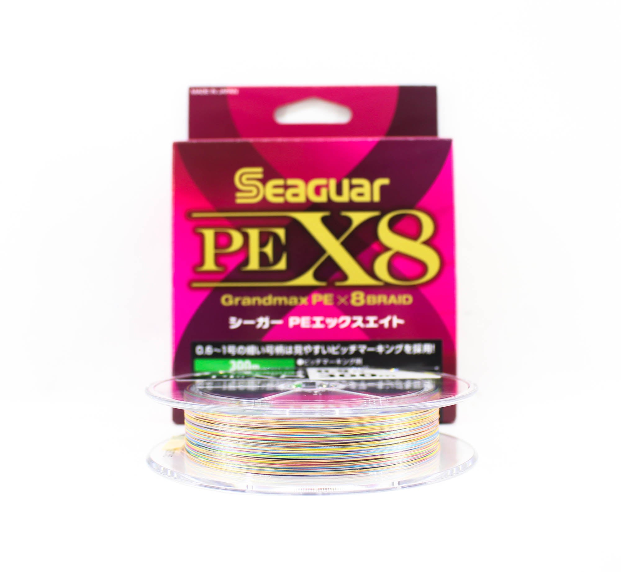 Seaguar P.E Line Grand Max X8 300m Size 0.8 18lb Multi (8580)