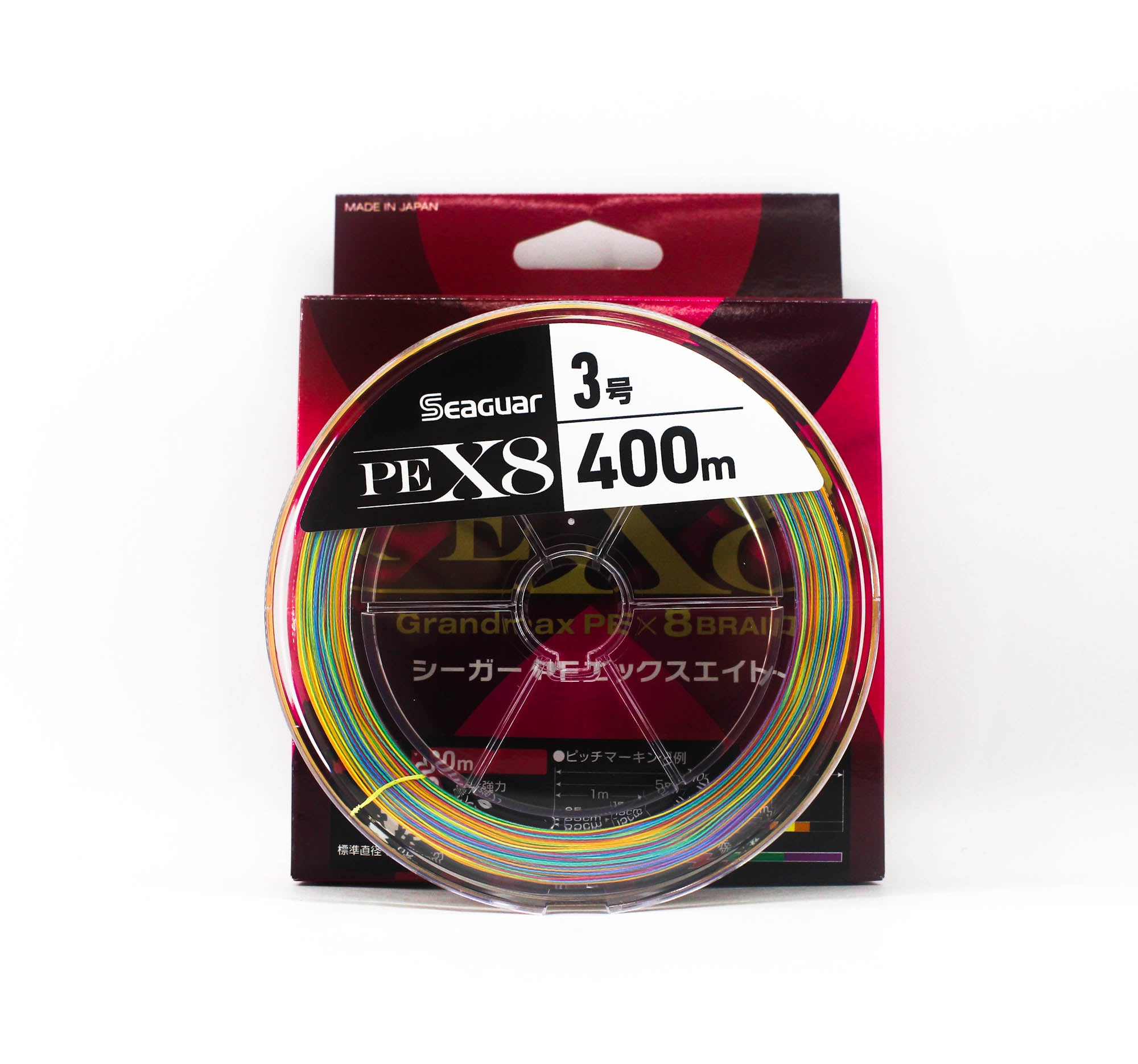 Seaguar P.E Line Grand Max X8 400m Size 3 48lb Multi (8610)