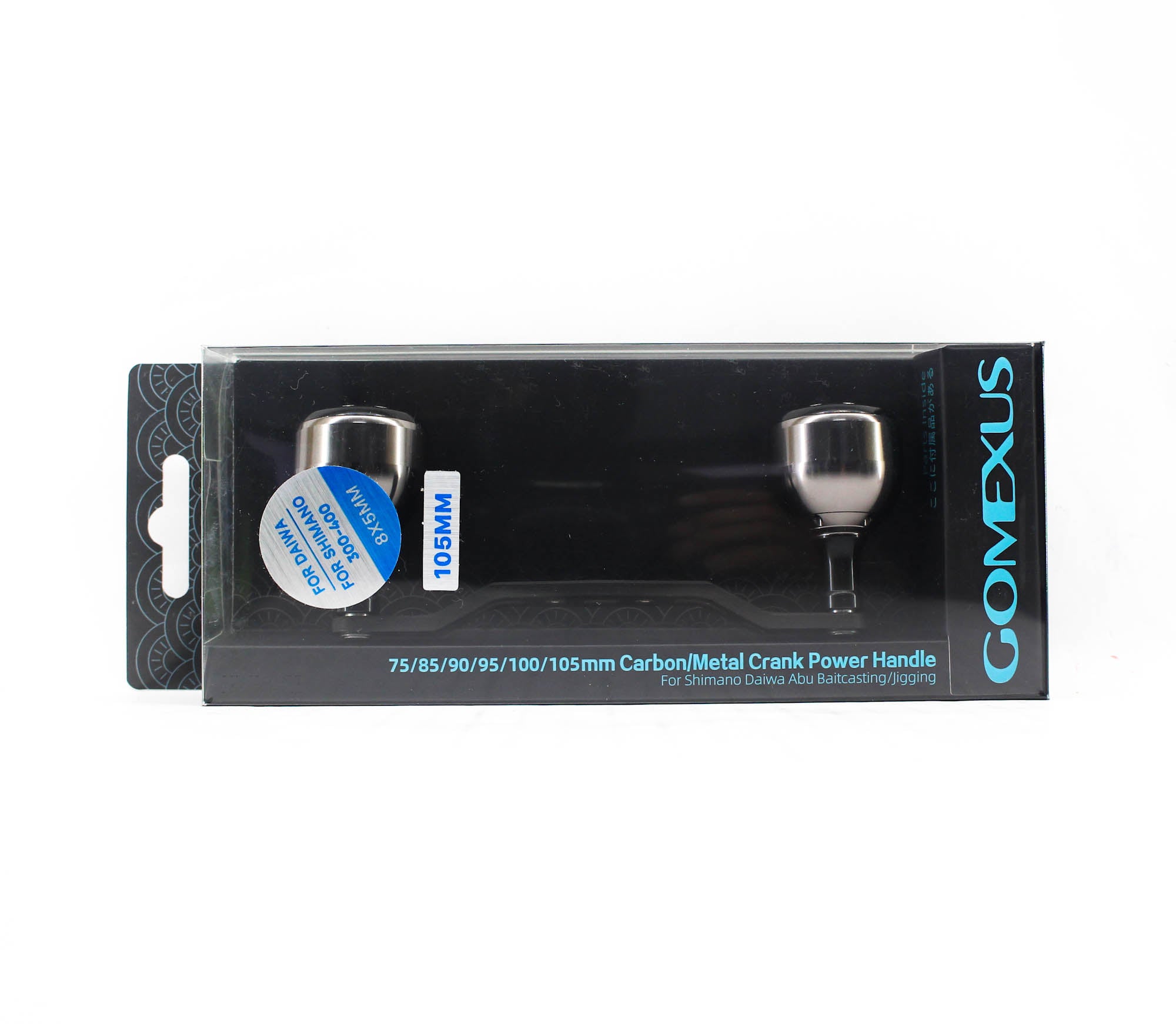 Gomexus DCD105A30SKBK Handle Carbon Black Smoke 95mm 8x5mm S / D (0338)