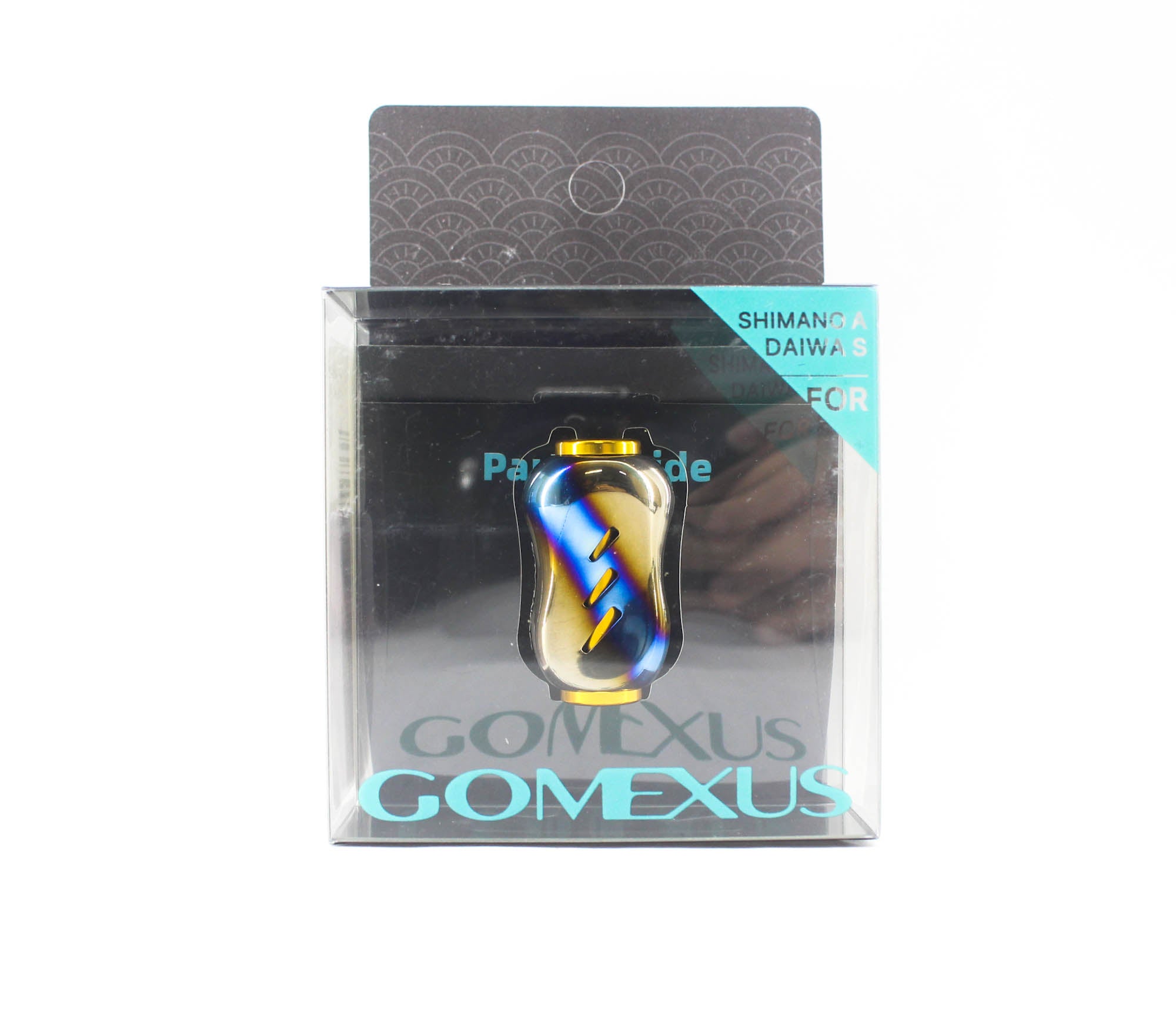 Gomexus T22SGDX Knob Titanium Flame Gold 22mm Shimano A , Daiwa S (1304)