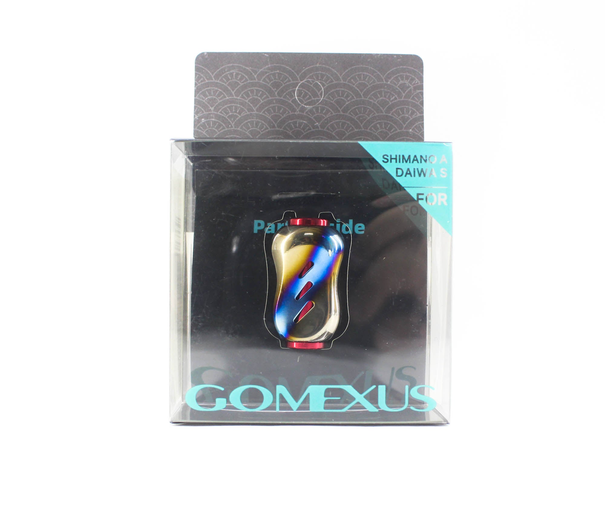 Gomexus T22SRDX Knob Titanium Flame Red 22mm Shimano A , Daiwa S (1311)