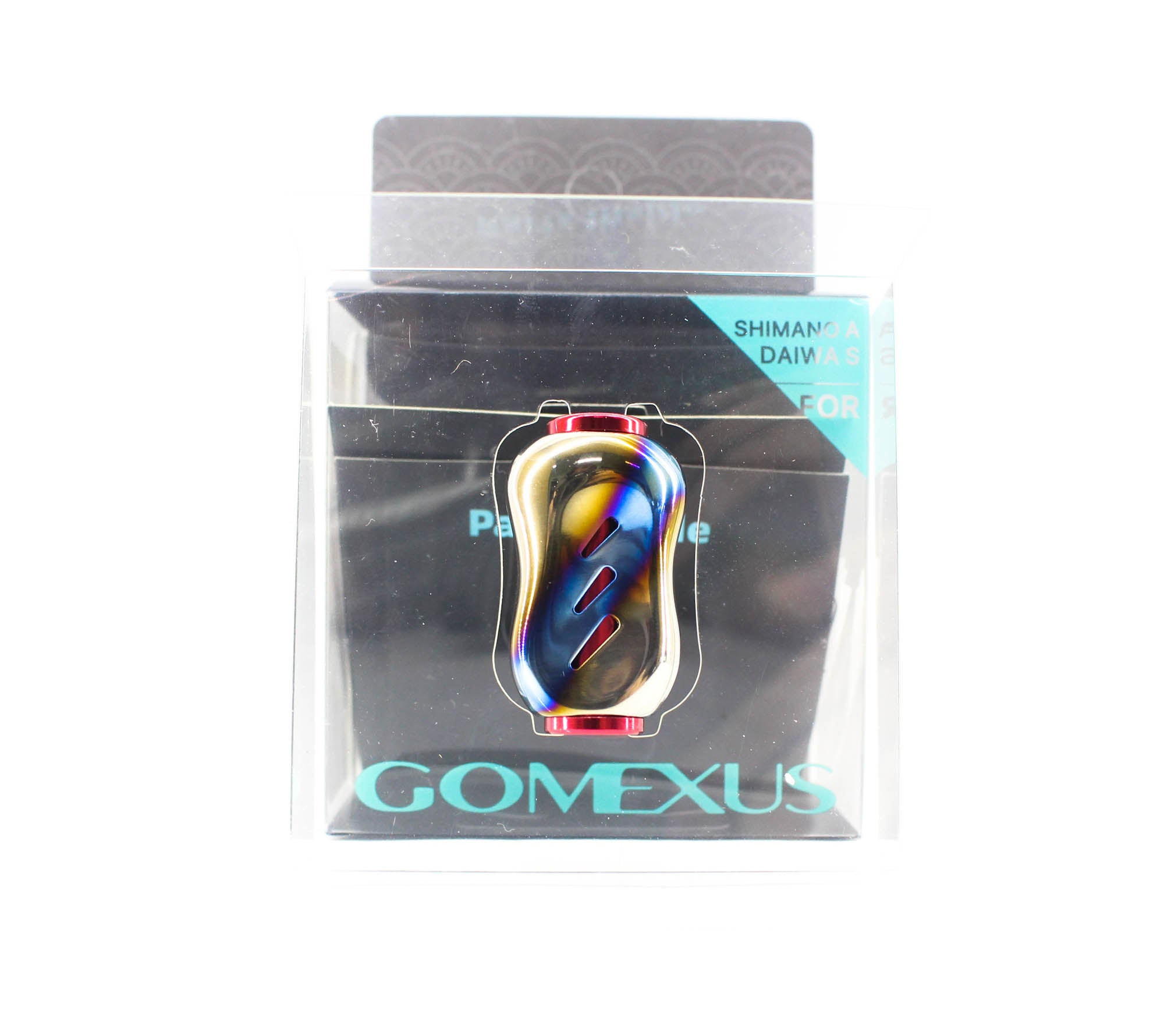 Gomexus T22SRDX Knob Titanium Flame Red 22mm Shimano A , Daiwa S (1311)