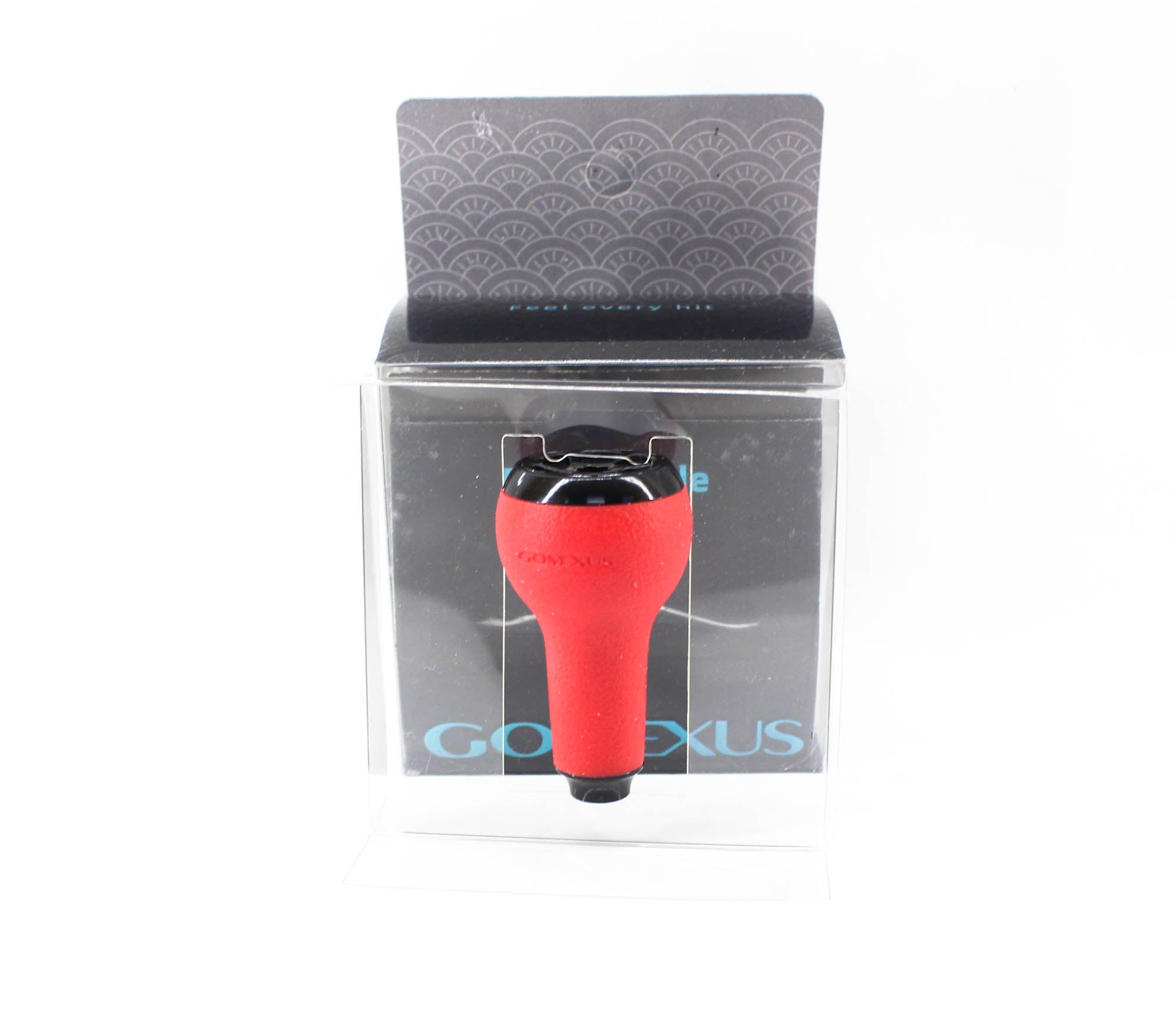 Gomexus A27RDBK Knob TPE Red Black 27mm Shimano A , Daiwa S (1373)