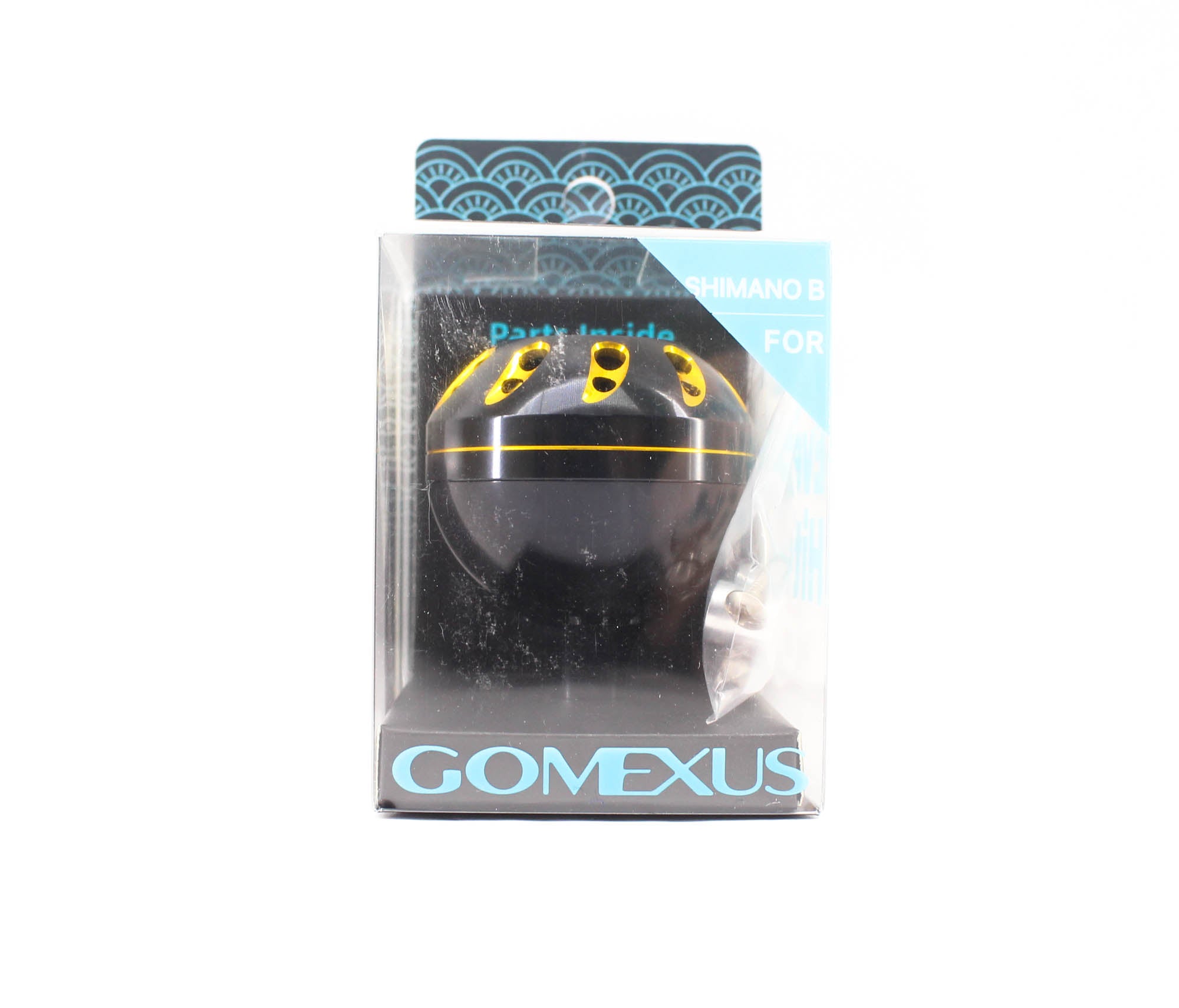Gomexus B45BKBKGD-G Knob Alu Black Gold 45mm Shimano B (2011)
