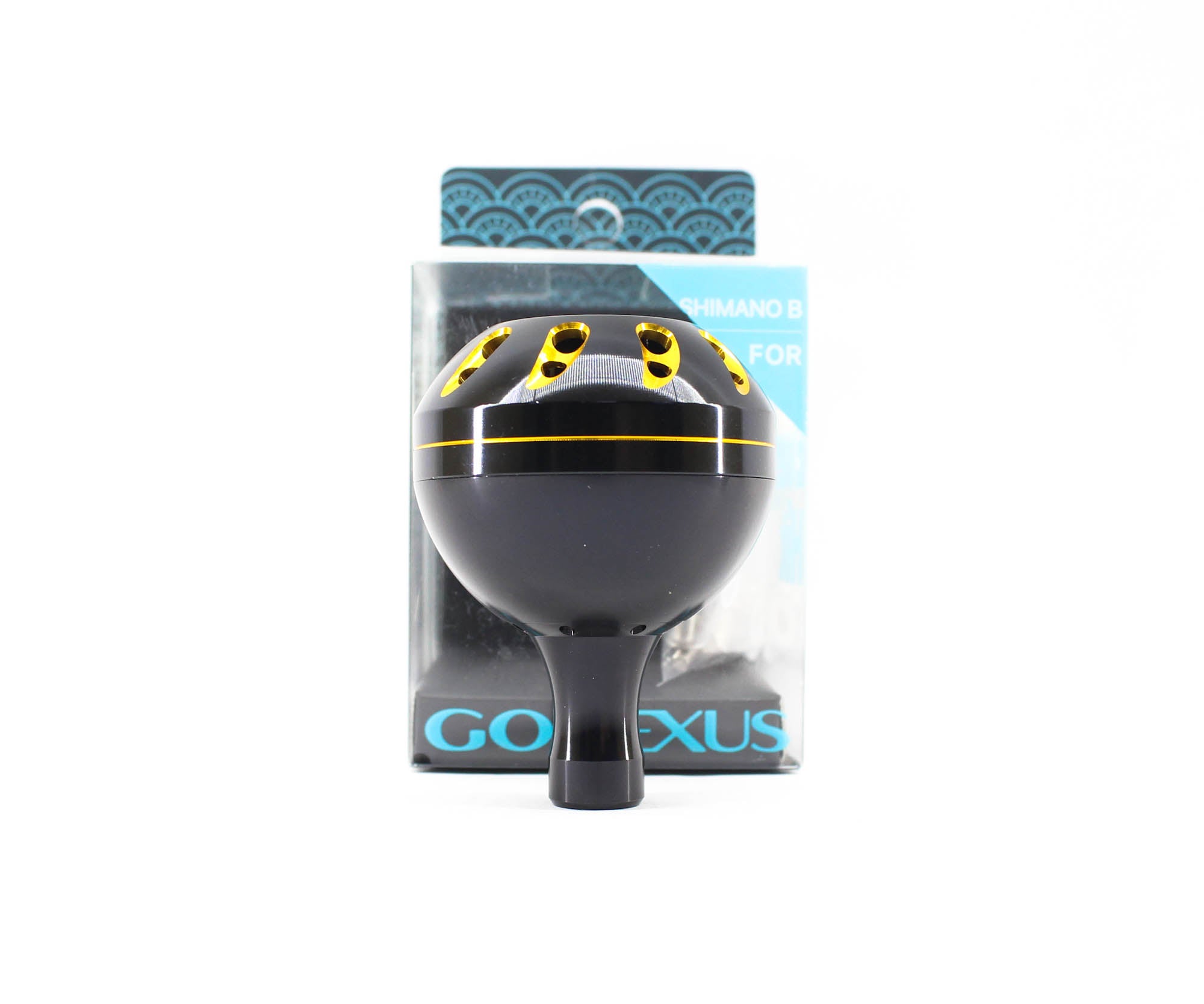 Gomexus B45BKBKGD-G Knob Alu Black Gold 45mm Shimano B (2011)