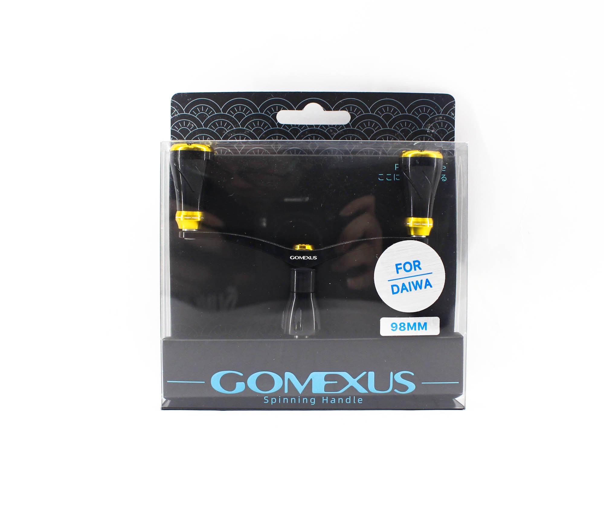 Gomexus MYD98A20BKGD Handle Double Alu Black 98mm Daiwa (2028)