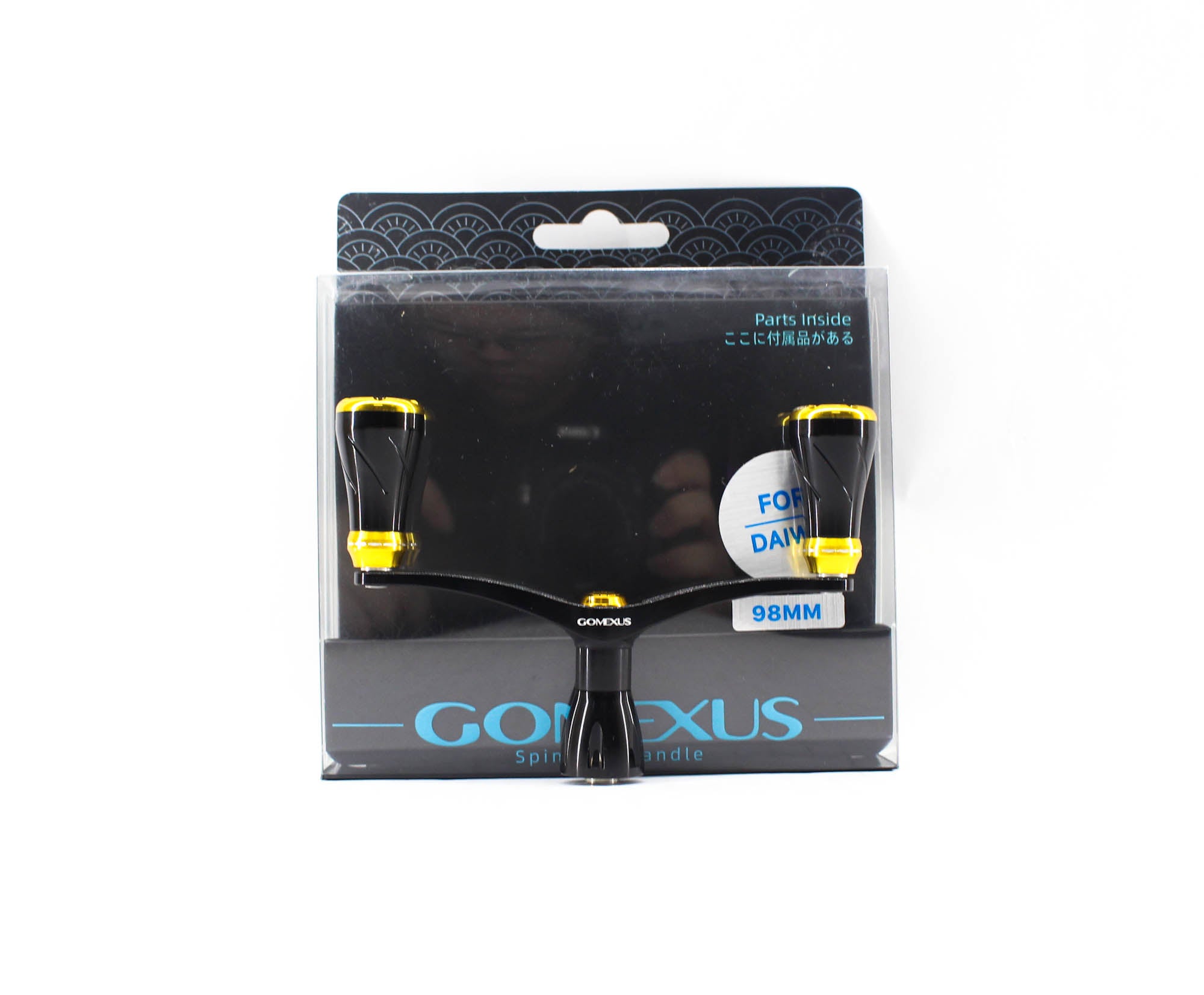 Gomexus MYD98A20BKGD Handle Double Alu Black 98mm Daiwa (2028)