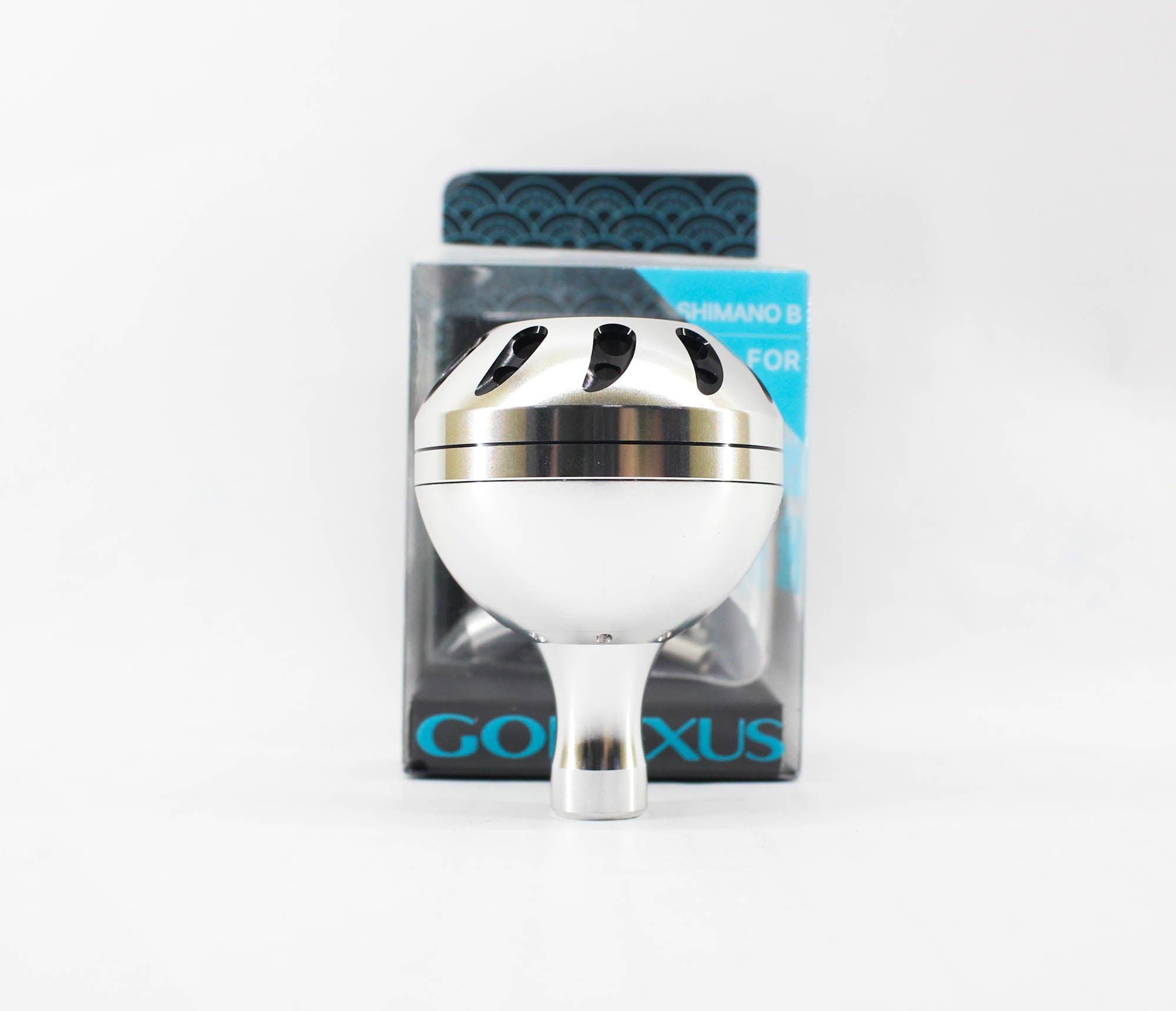 Gomexus B45SRSRBK-G Knob Alu Silver Black 45mm Shimano B (2066)