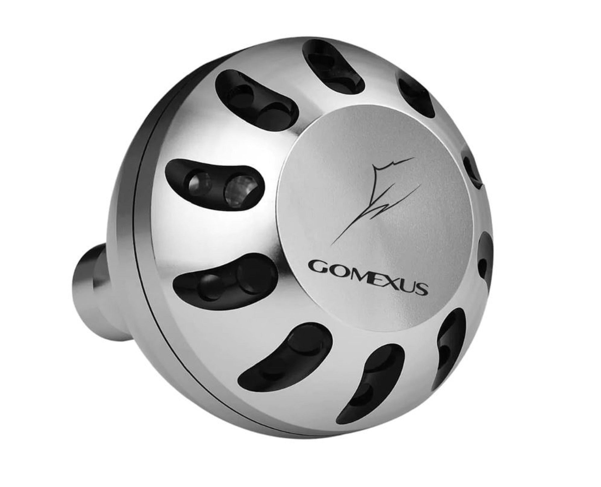 Gomexus B45SRSRBK-G Knob Alu Silver Black 45mm Shimano B (2066)